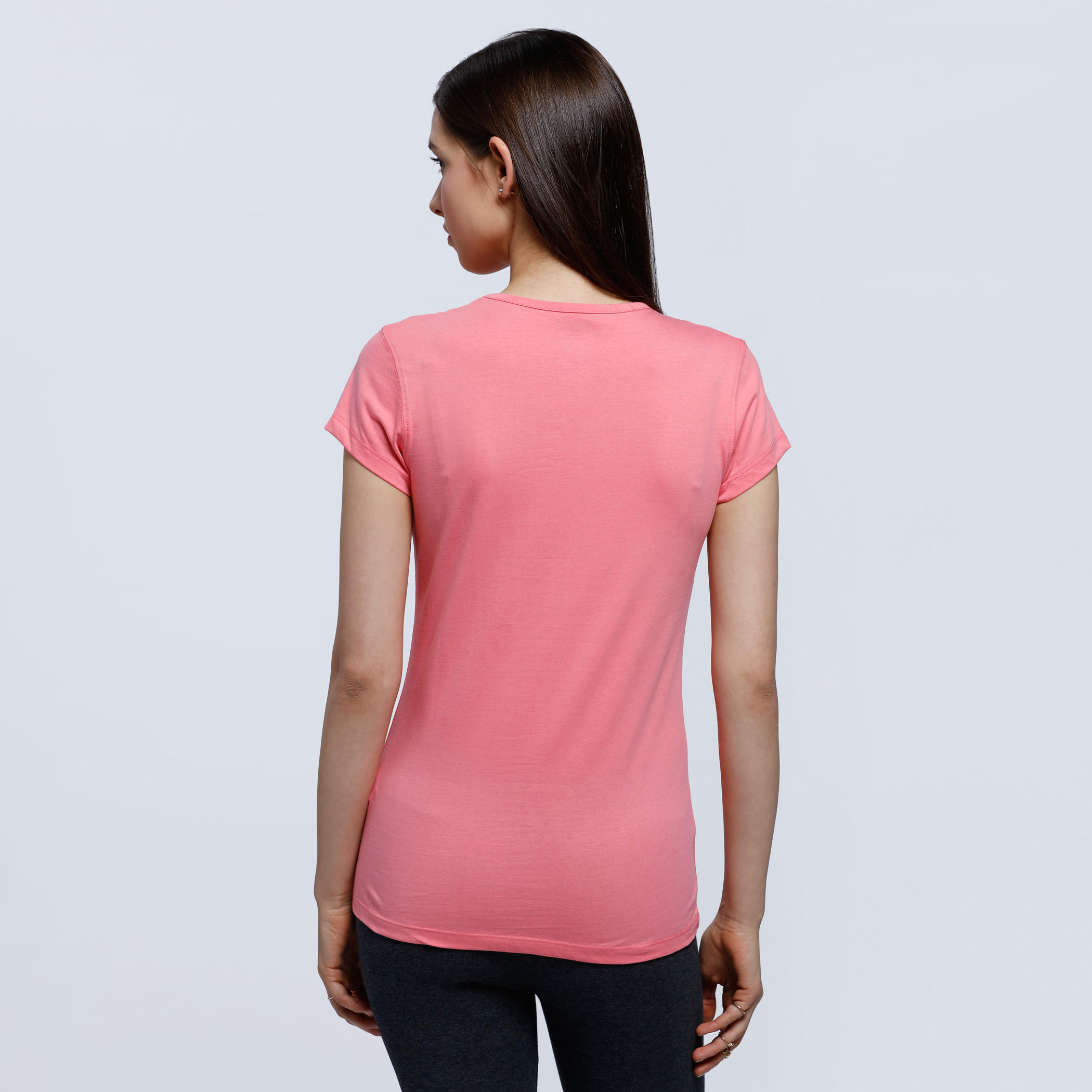 Graphic Print T-Shirt with Round Neck and Short Sleeves-women-clothing-tshirts-image-2