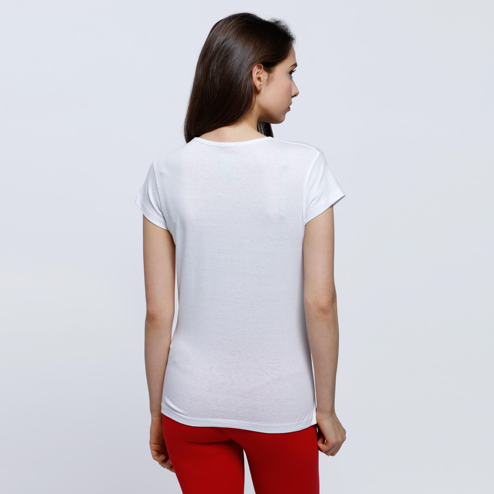 Printed Short Sleeves T-Shirt with Round Neck-women-clothing-tshirts-image-2