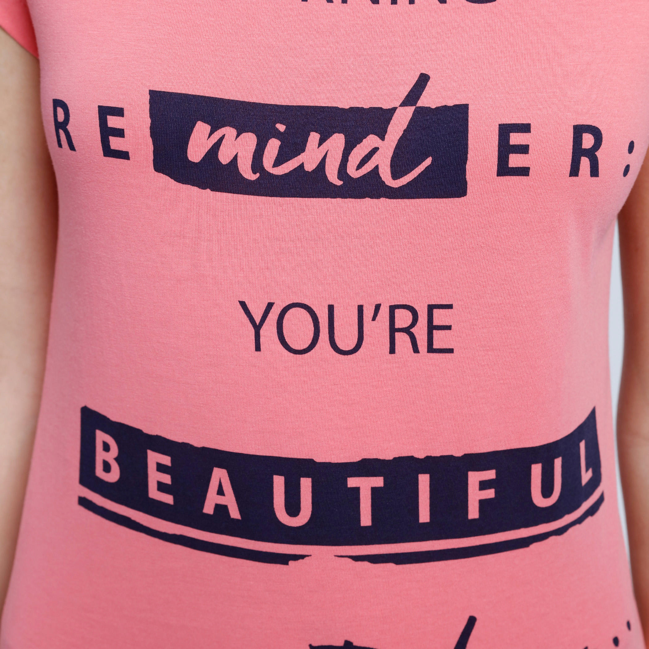 Printed T-Shirt with Round Neck and Short Sleeves-women-clothing-tshirts-image-4