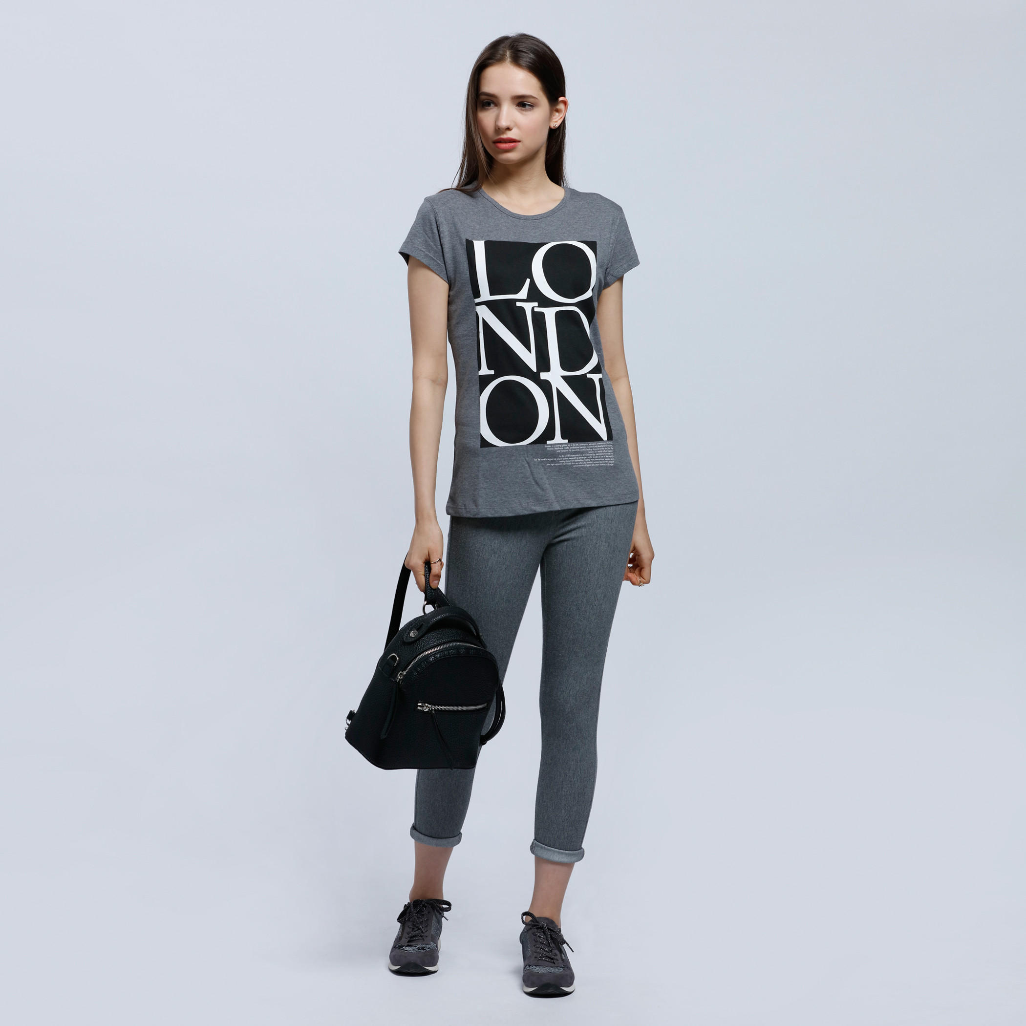 Printed Short Sleeves T-Shirt with Round Neck-women-clothing-tshirts-image-5