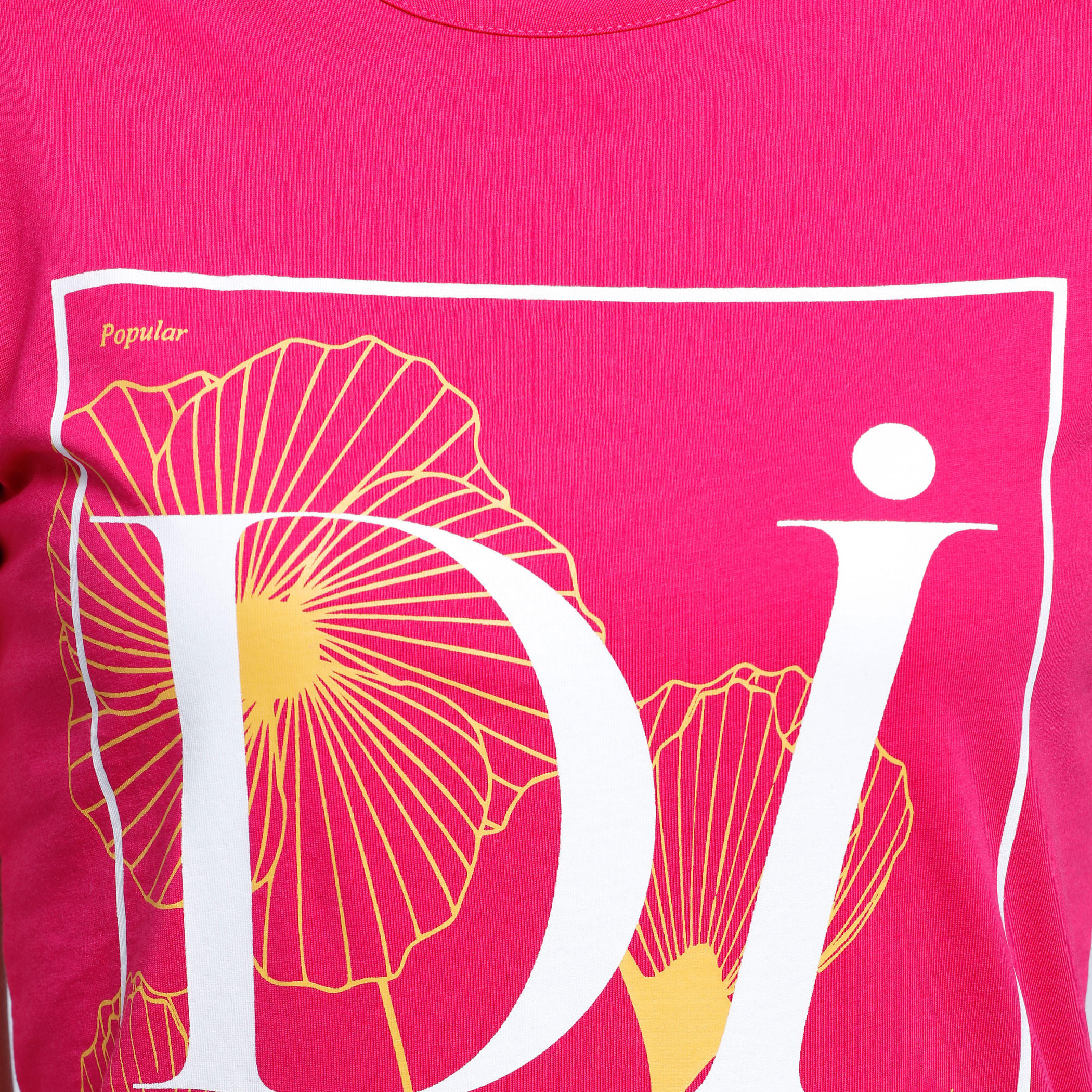 Printed Round Neck T-shirt-women-clothing-tshirts-image-4