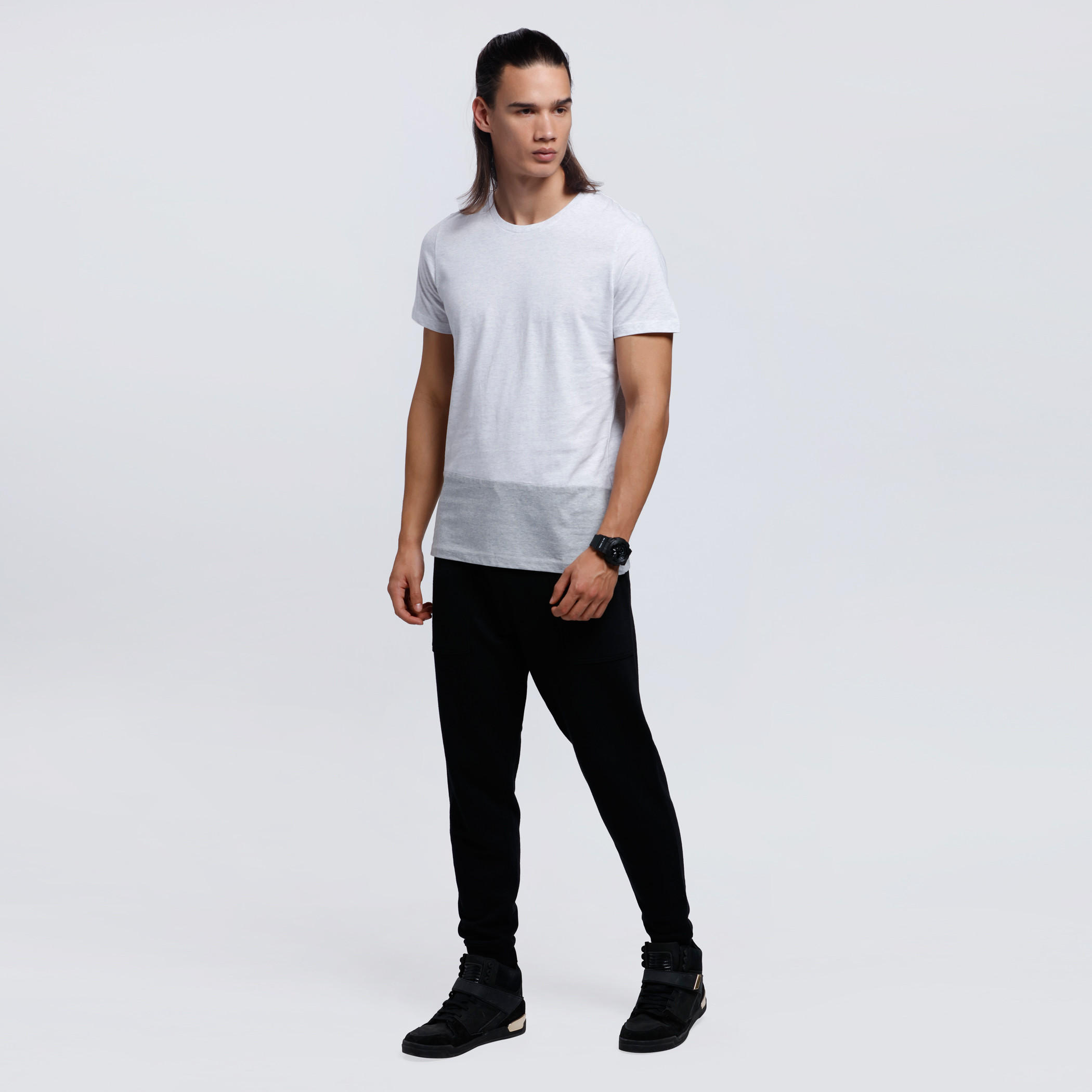 Round Neck T-Shirt with Short Sleeves-men-clothing-tshirtsandpolos-tshirts-image-5