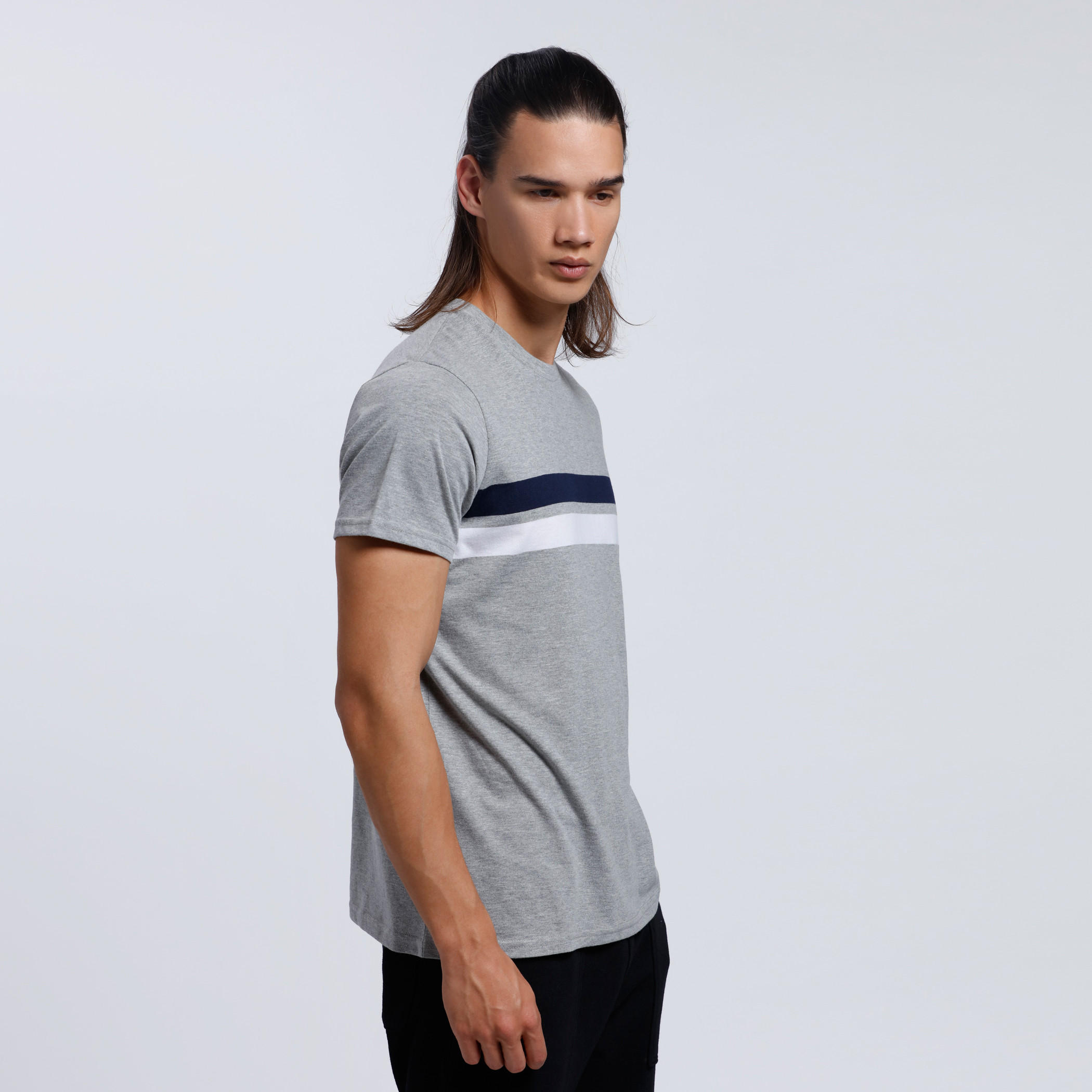 Round Neck T-Shirt with Short Sleeves-men-clothing-tshirtsandpolos-tshirts-image-3