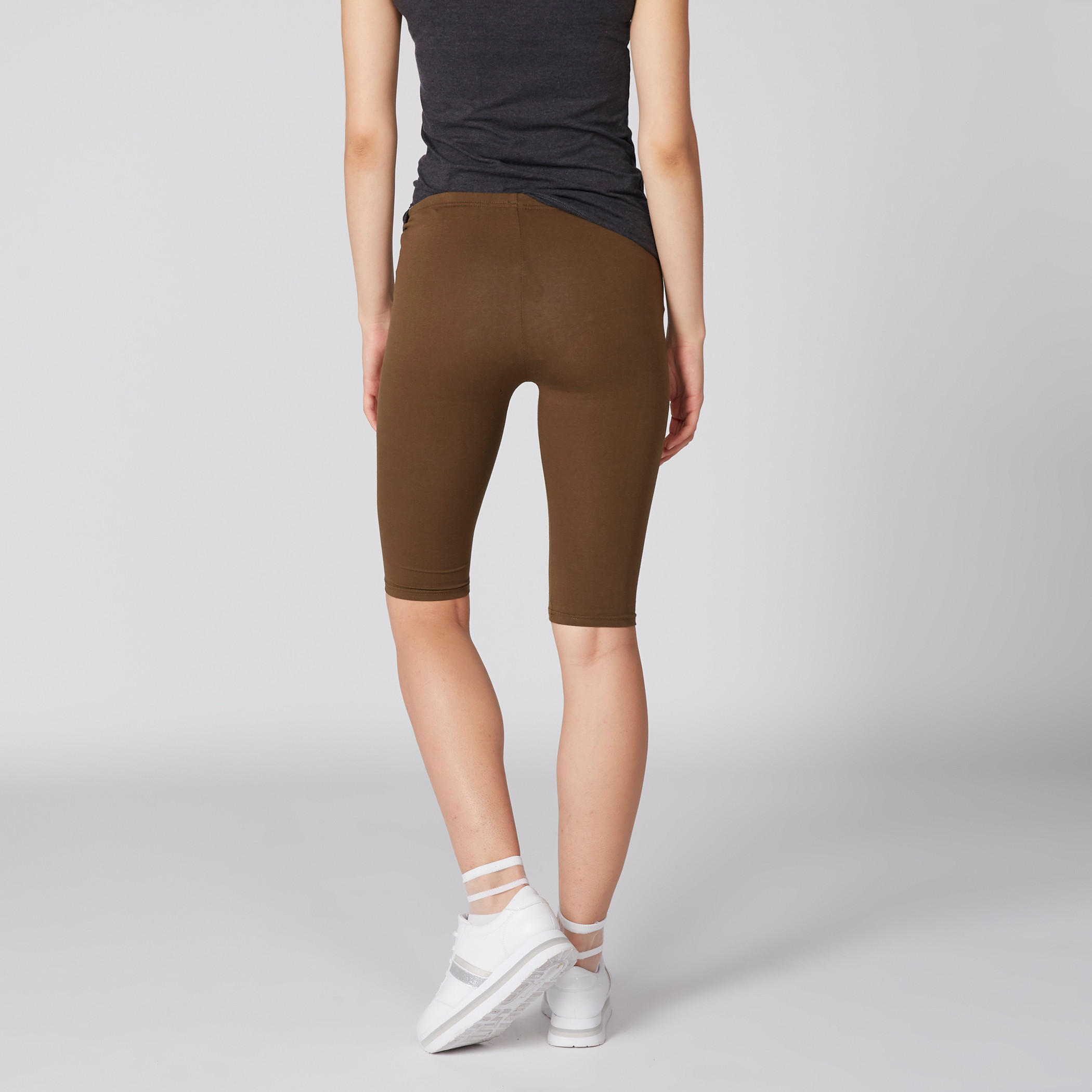 بنطال ليقنز بطول 3/4 وخصر مطاطي-women-clothing-bottoms-leggings-image-3
