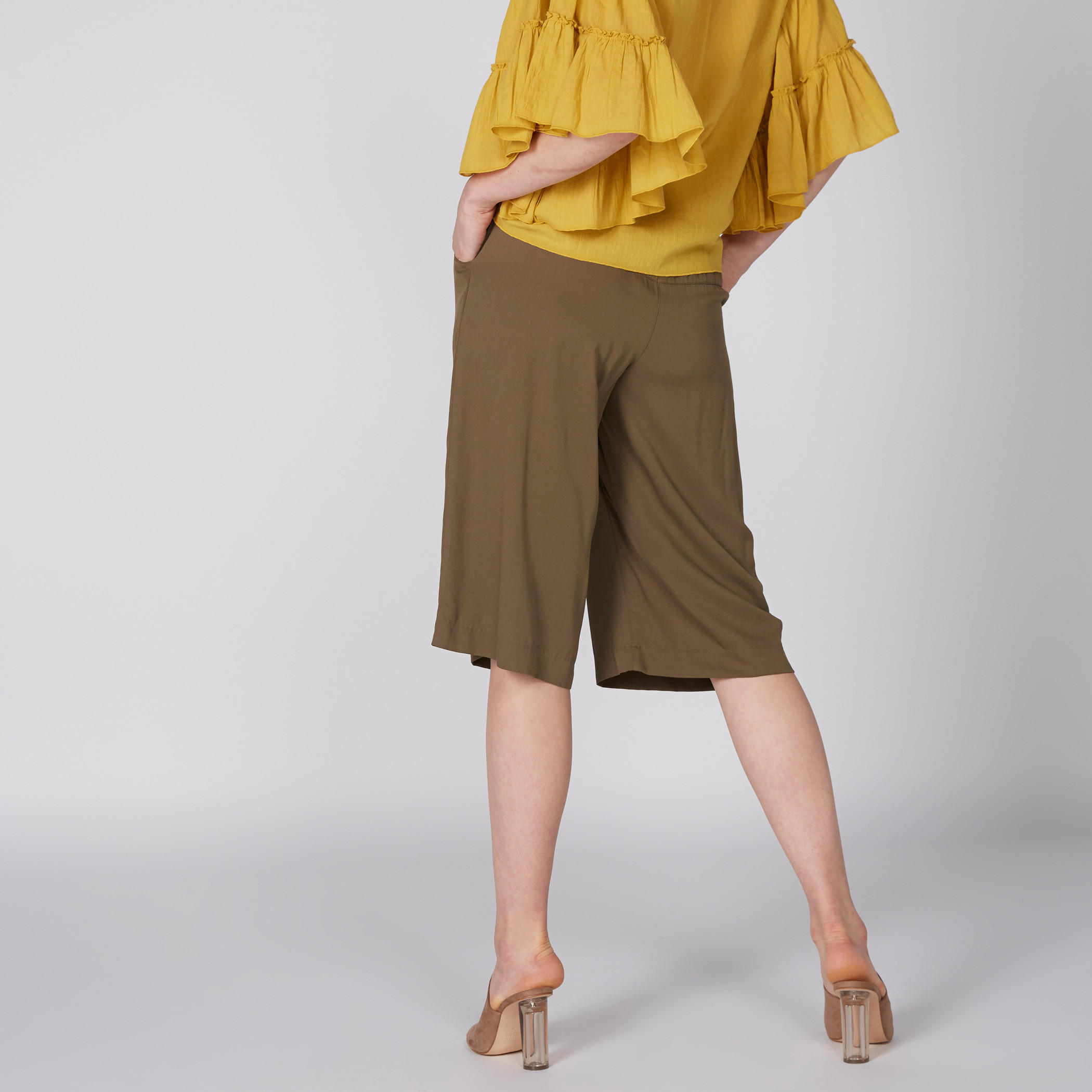 Pocket Detail Culottes with Elasticised Waistband and Drawstring-women-clothing-bottoms-trousers-image-5