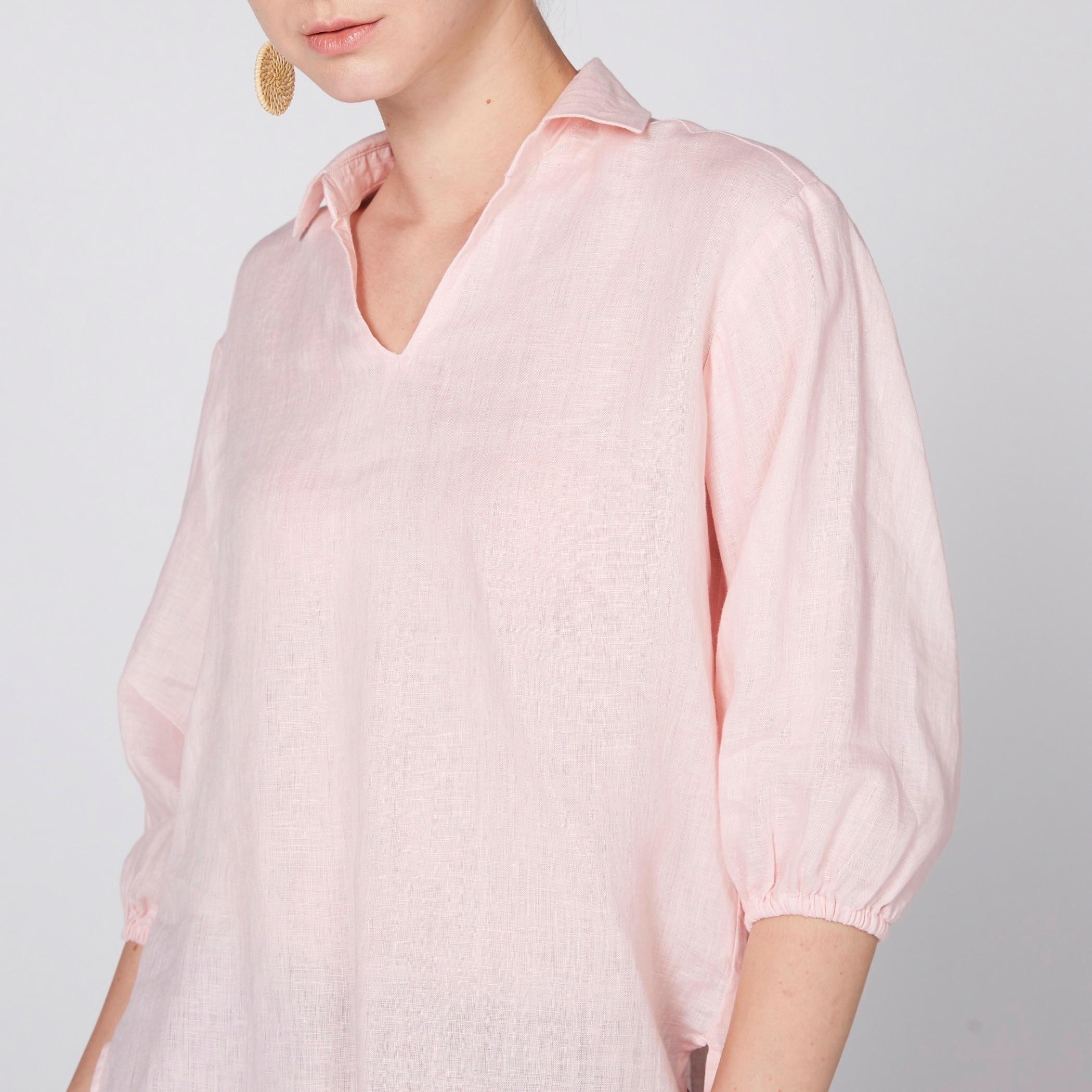Woven Top with Elasticised Sleeve Hem-women-clothing-shirtsandblouses-blouses-image-4