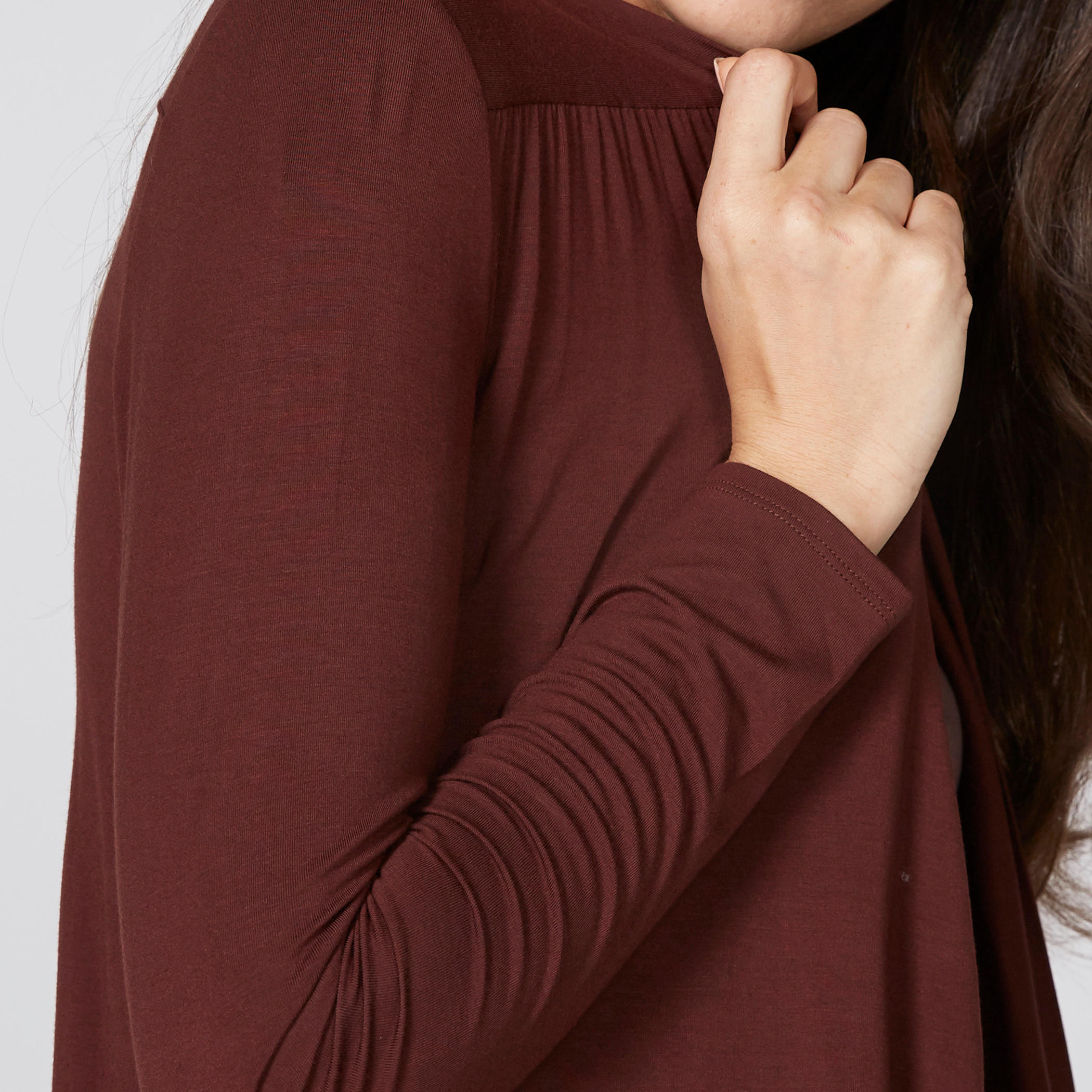 سترة بأكمام طويلة وفتحة أمامية-women-winterwear-cardigansandjumpers-cardigans-image-3