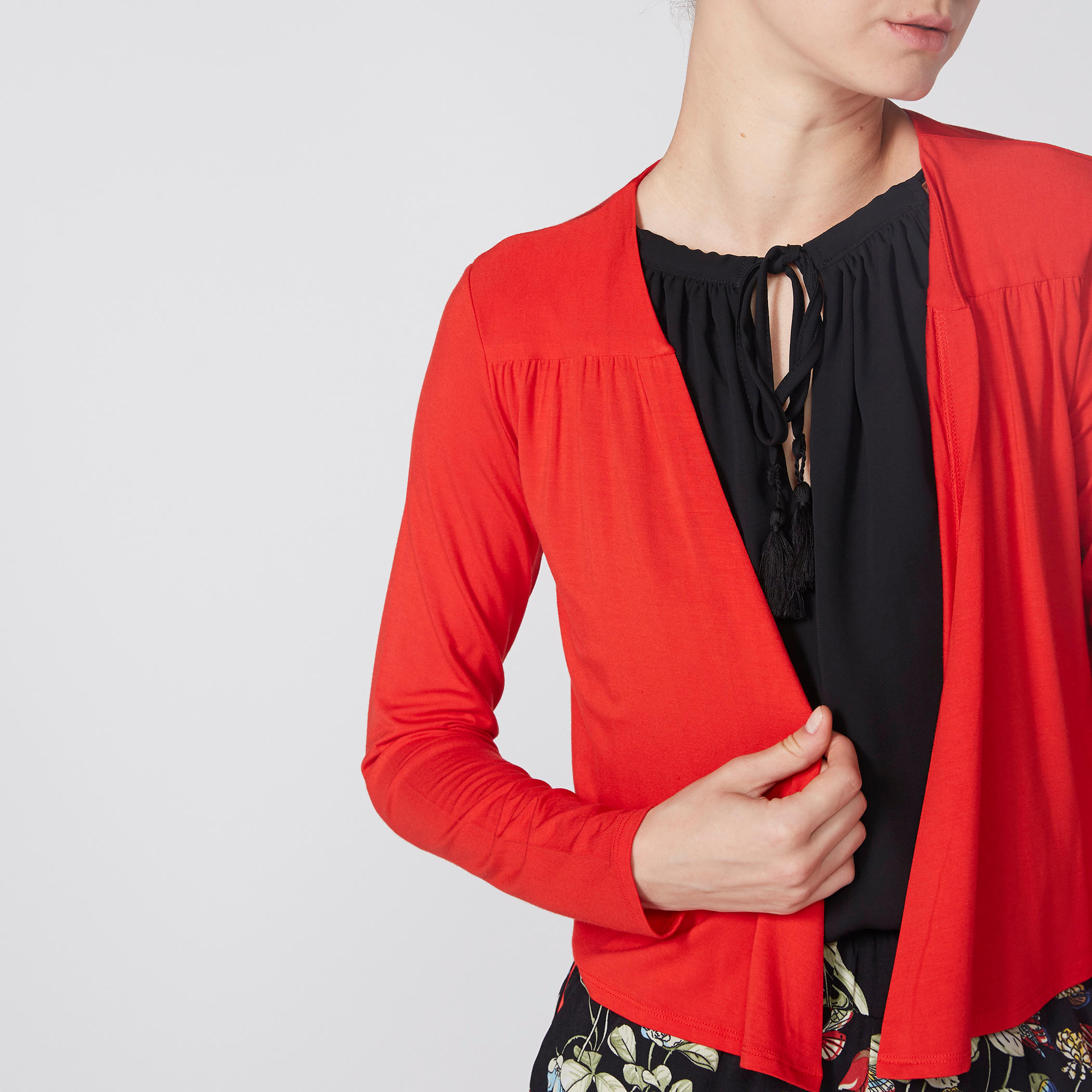 سترة مفتوحة من الأمام بأكمام طويلة-women-winterwear-cardigansandjumpers-cardigans-image-2