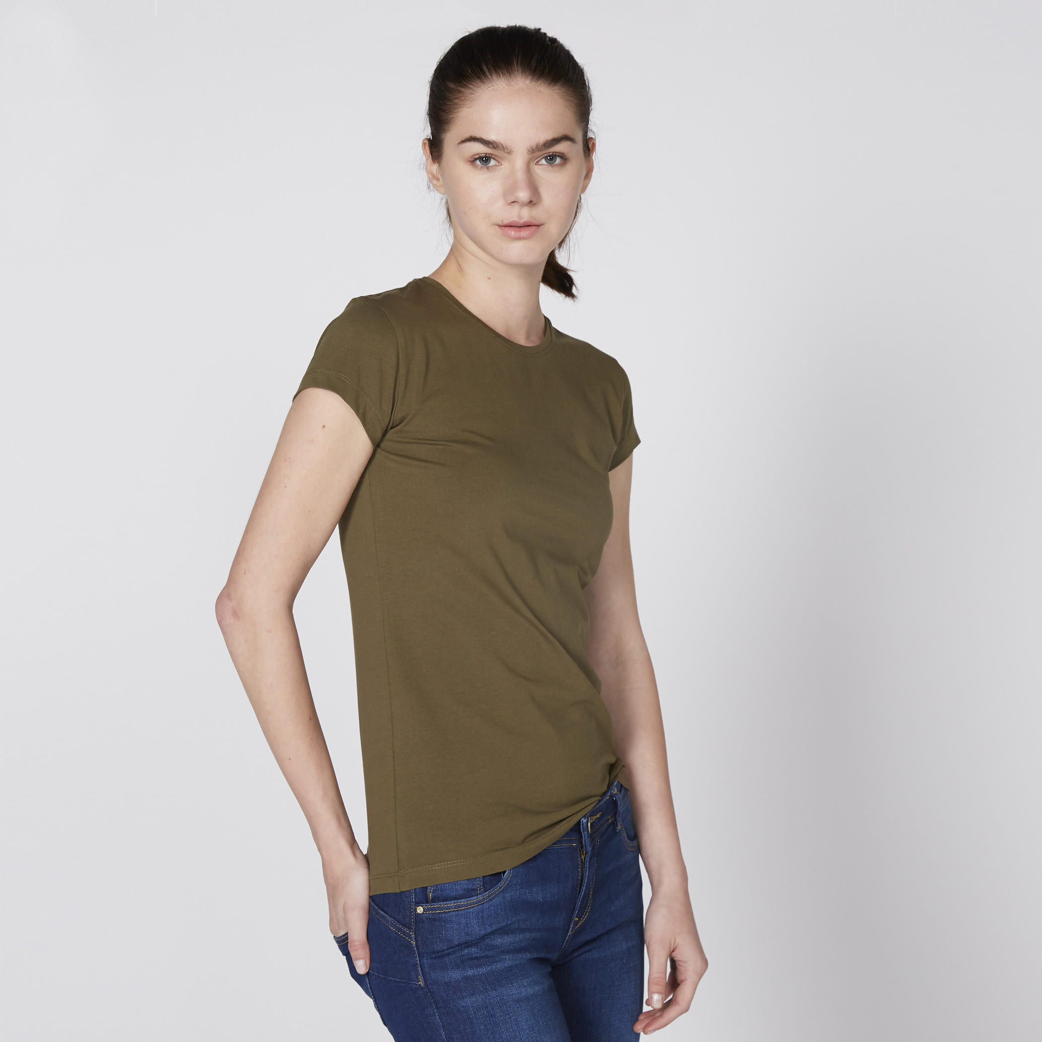 تيشيرت بياقة ضيّقة وأكمام كاب-women-clothing-shirtsandblouses-blouses-image-3