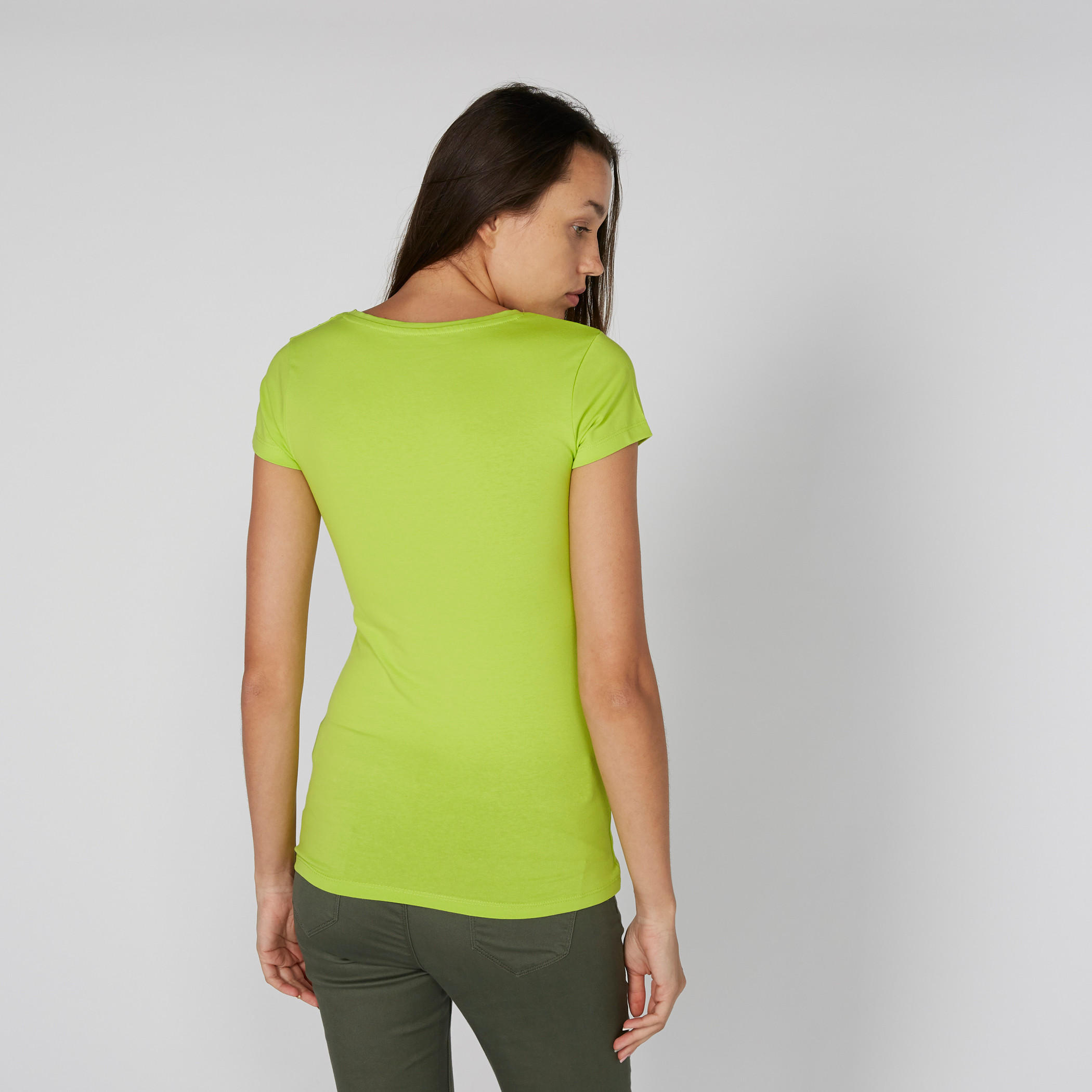 تيشيرت بياقة V وأكمام قصيرة-women-clothing-tshirts-image-3