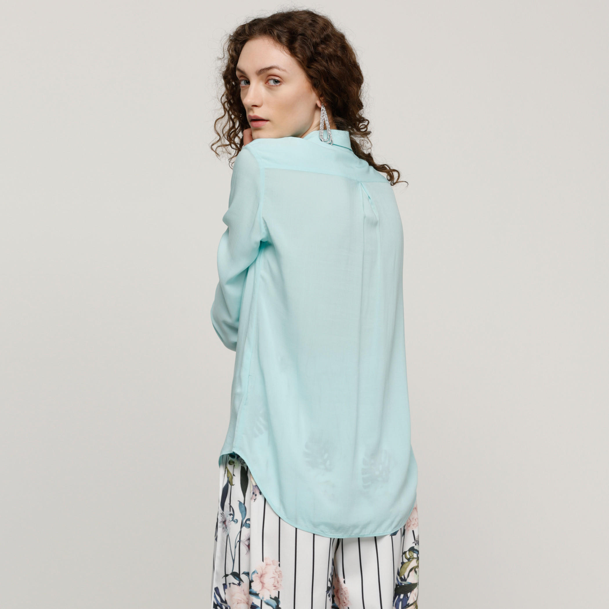 Long Sleeves Shirt with High Low Hem-women-clothing-shirtsandblouses-shirts-image-2