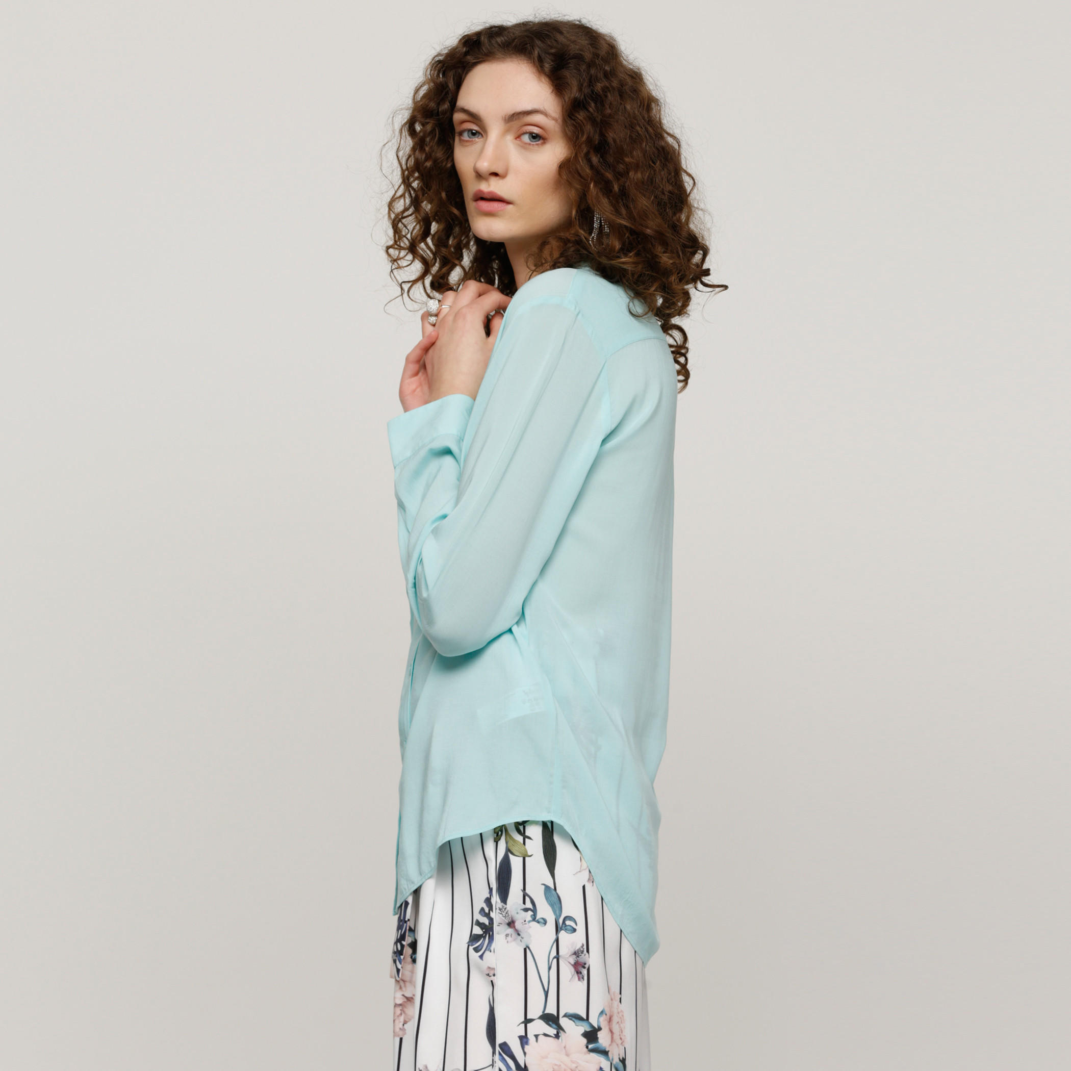 Long Sleeves Shirt with High Low Hem-women-clothing-shirtsandblouses-shirts-image-3