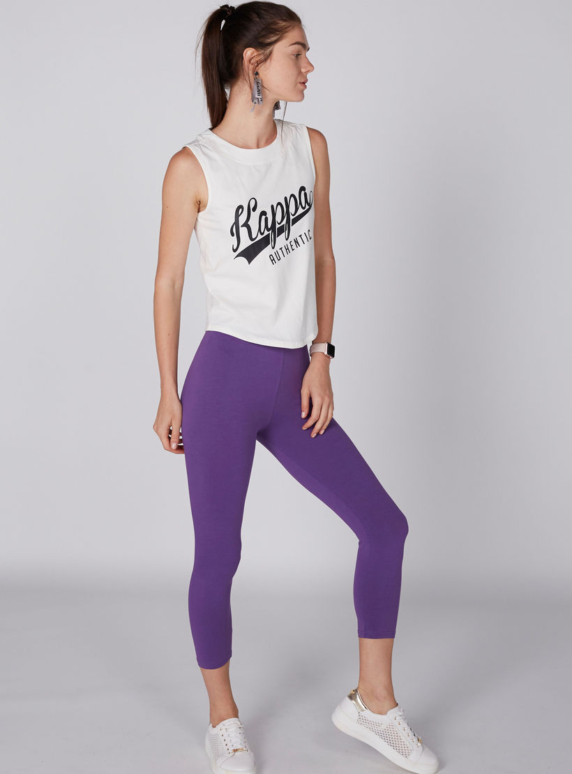 بنطال ليقنز قصير بخصر مطّاطي-women-clothing-bottoms-leggings-image-2
