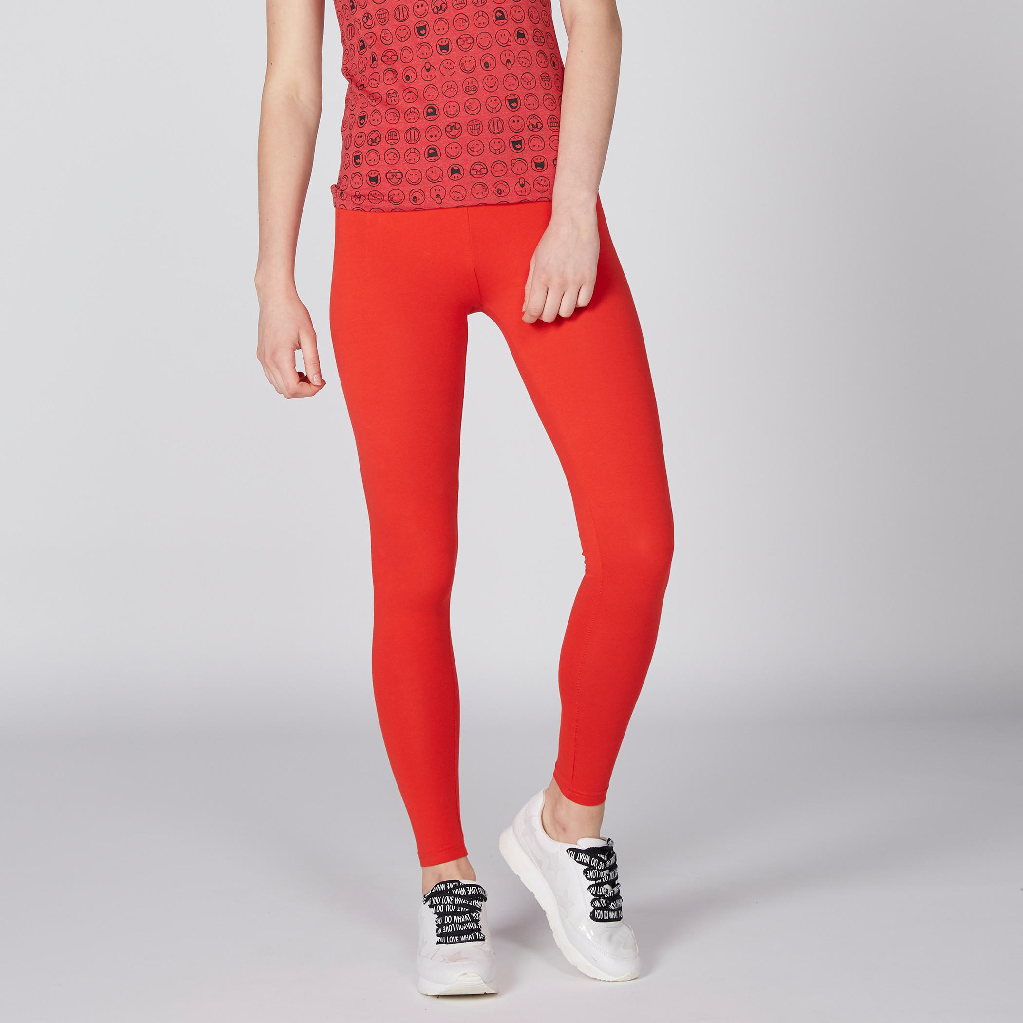 بنطال ليقنز طويل بخصر مطّاطي-women-clothing-bottoms-leggings-image-1