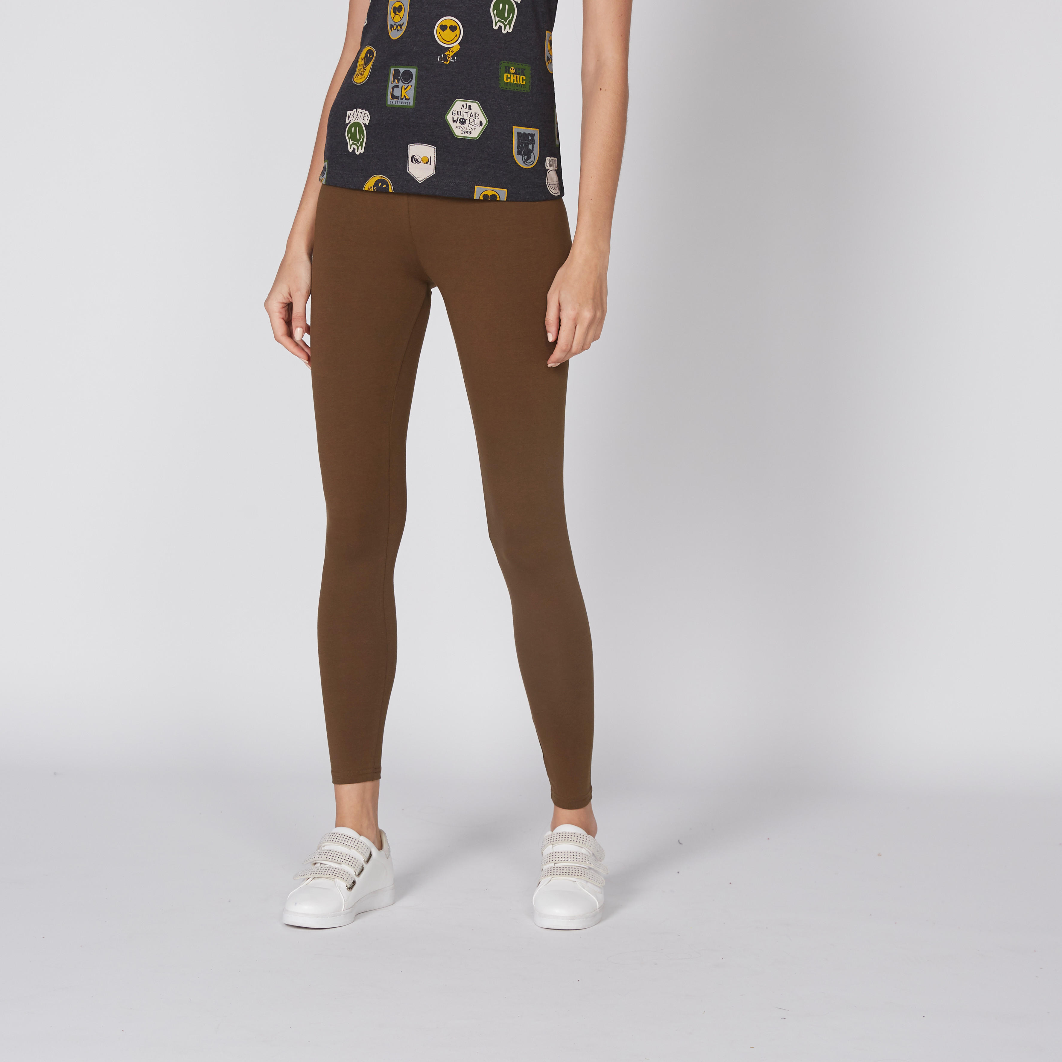 بنطال ليقنز طويل بخصر مطّاطي-women-clothing-bottoms-leggings-image-1