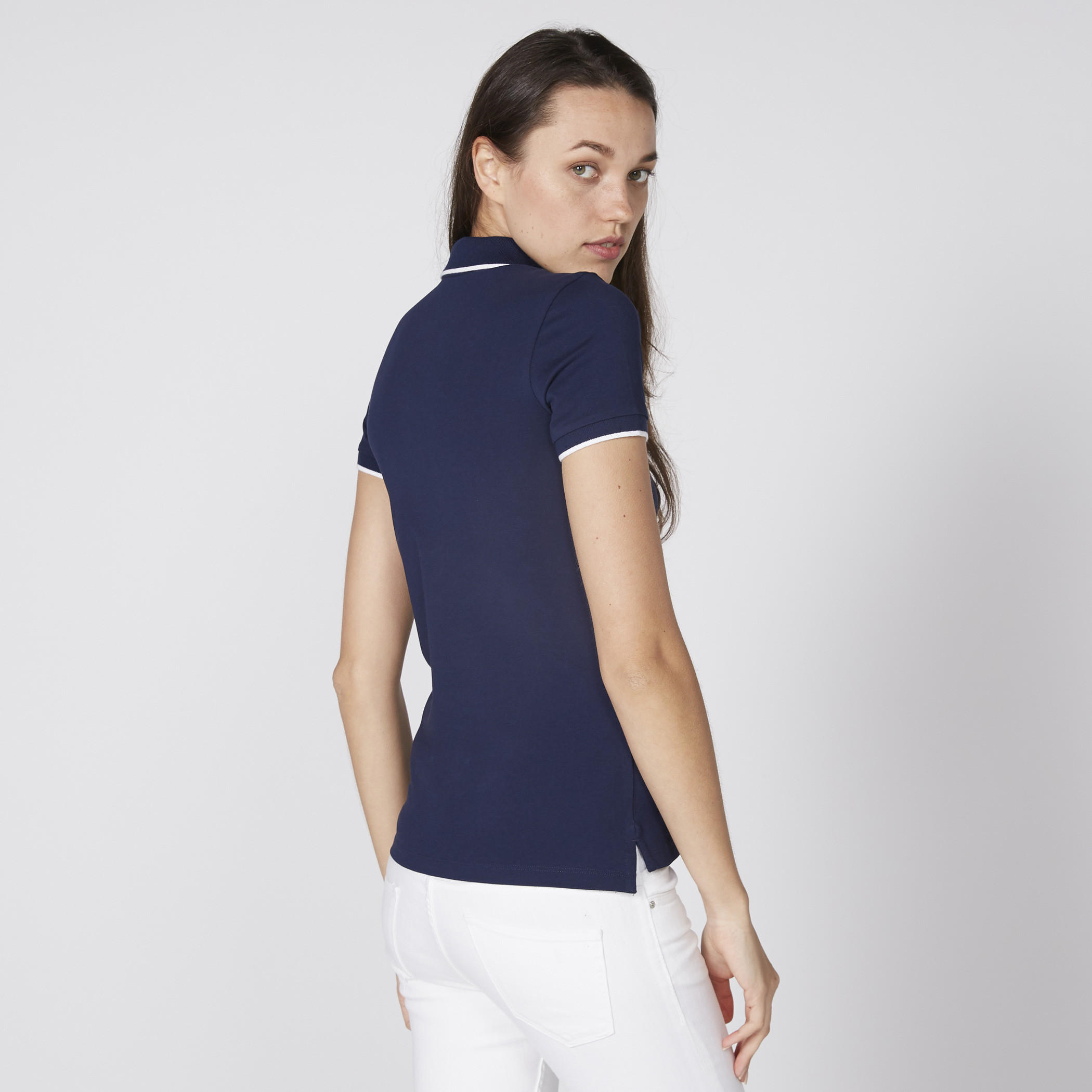 تيشيرت بياقة بولو وأكمام قصيرة-women-clothing-tshirts-image-4