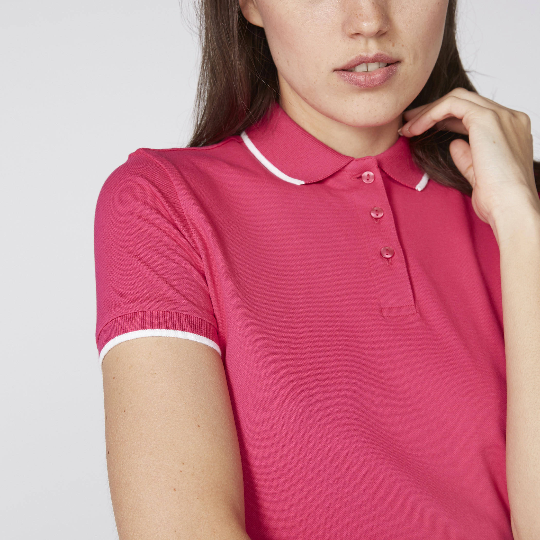 تيشيرت بياقة بولو وأكمام قصيرة-women-clothing-tshirts-image-3