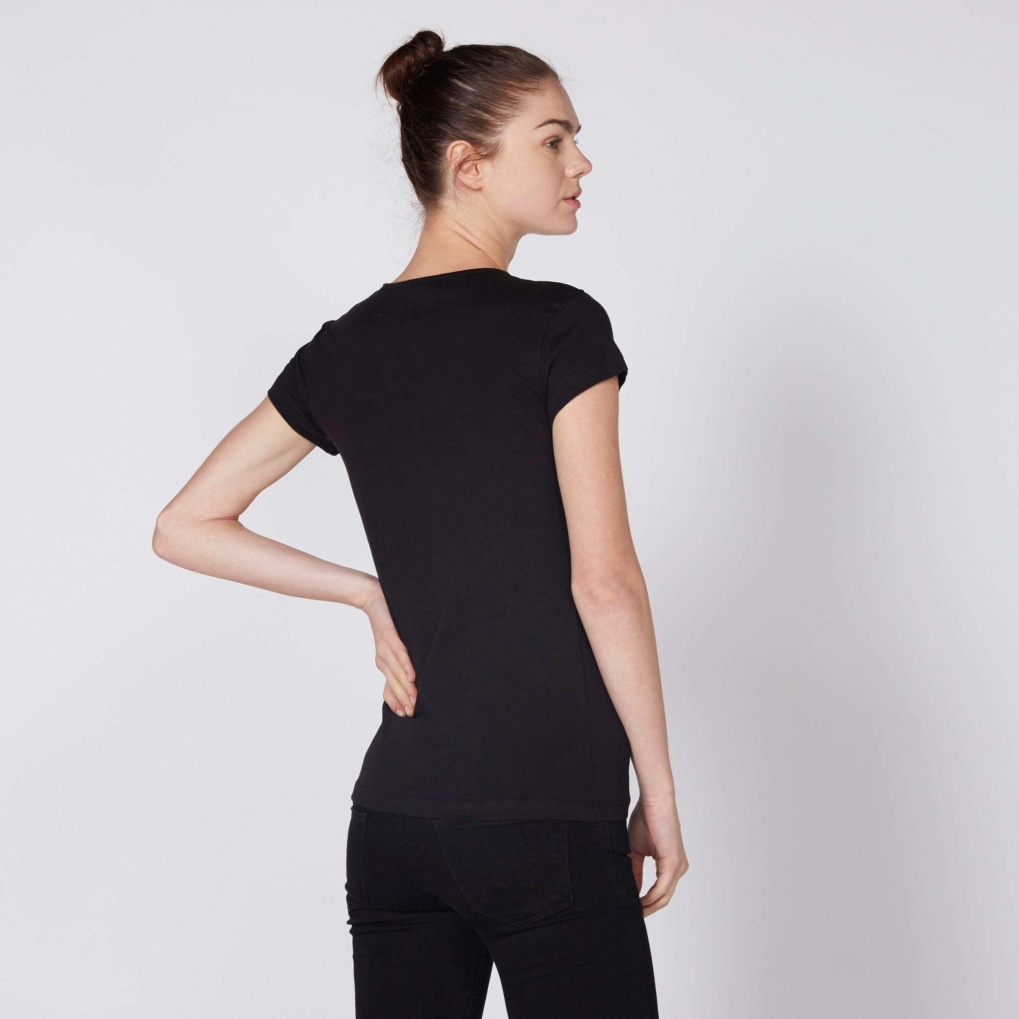 تيشيرت بياقة مستديرة وأكمام كاب وطبعات-women-clothing-tshirts-image-3