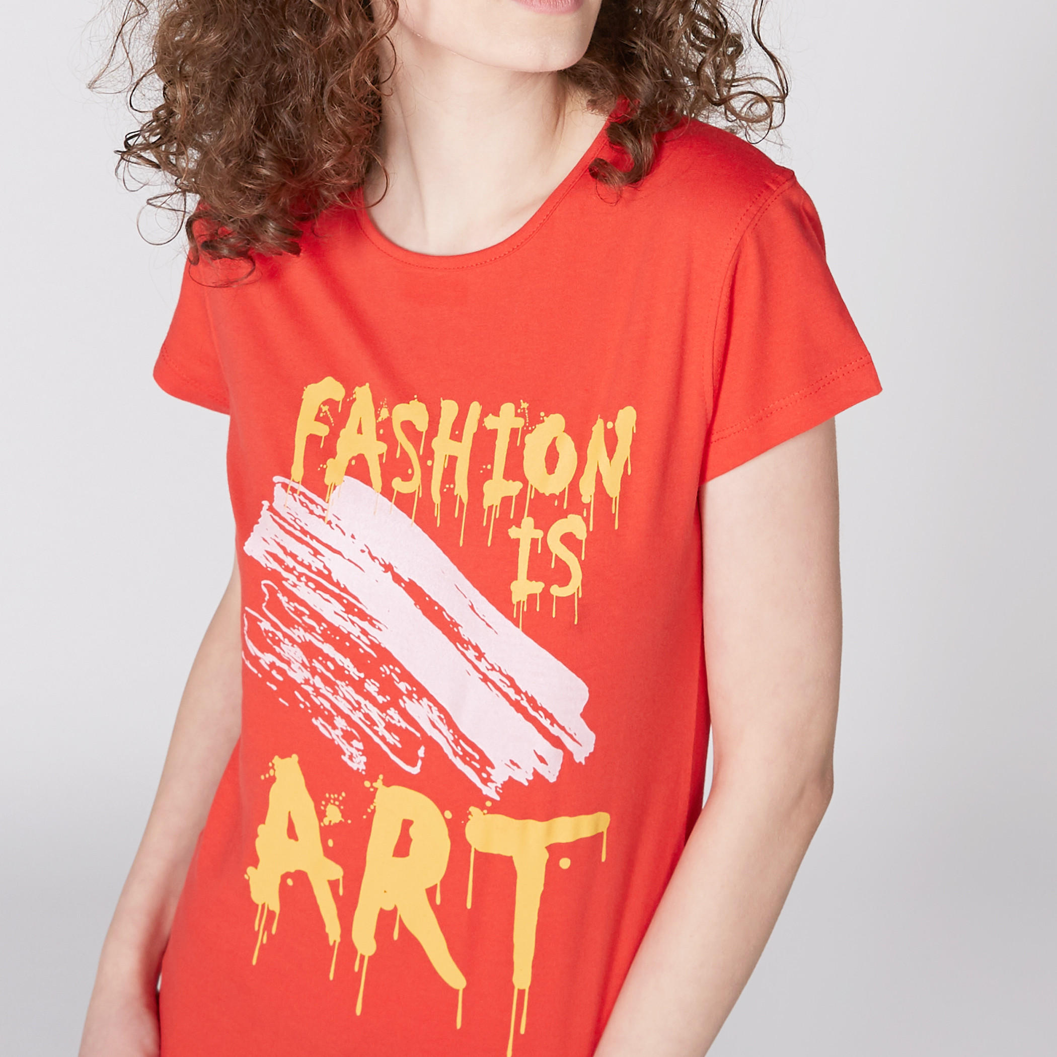 تيشيرت بطبعات وياقة مستديرة وأكمام قصيرة-women-clothing-shirtsandblouses-blouses-image-3