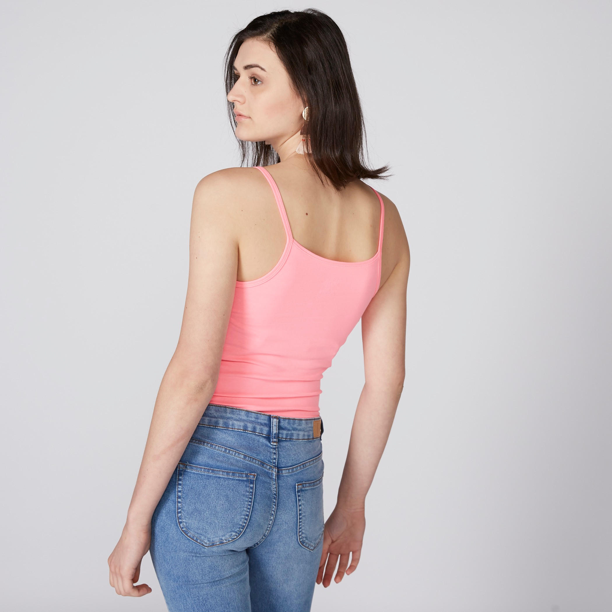 بلوزة بياقة عميقة وحمالات رفيعة-women-clothing-shirtsandblouses-blouses-image-2