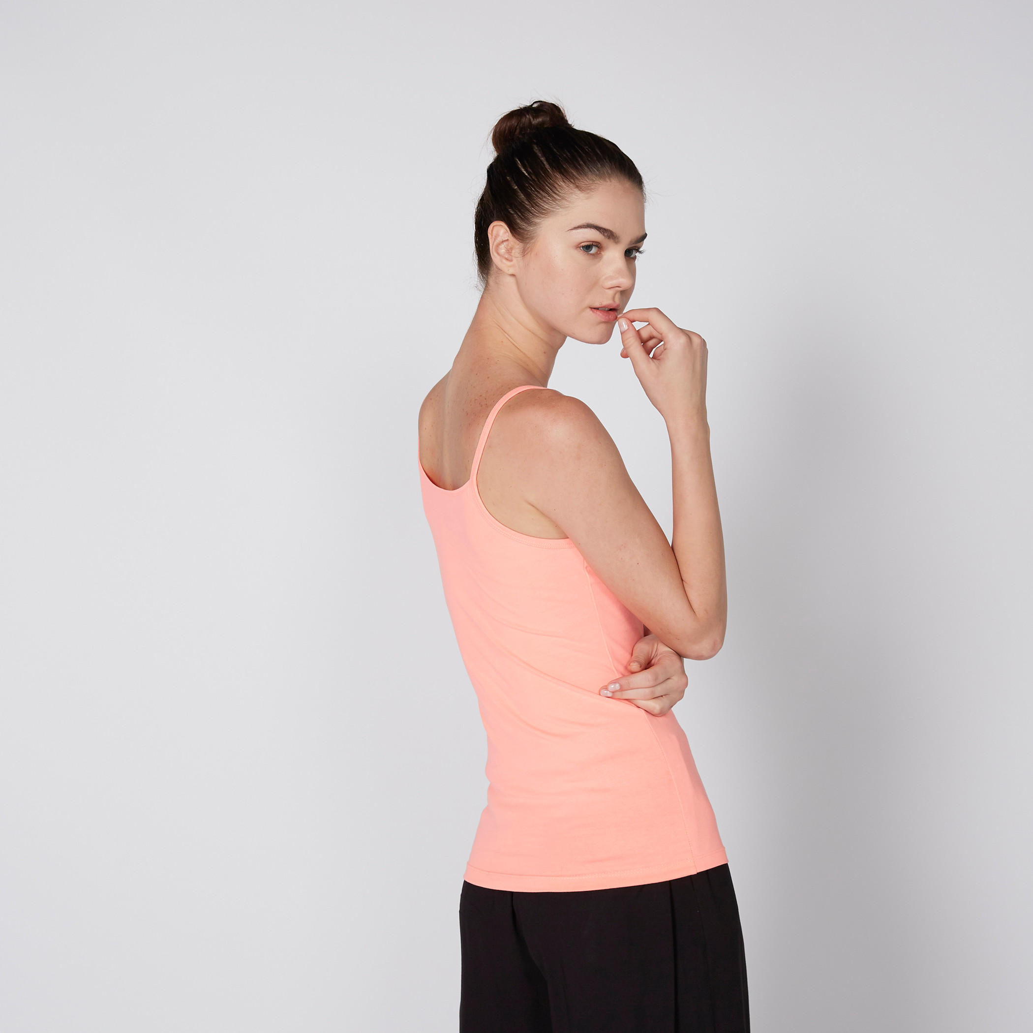 Spaghetti Strap Camisole with Scoop Neck-women-clothing-tshirts-image-3