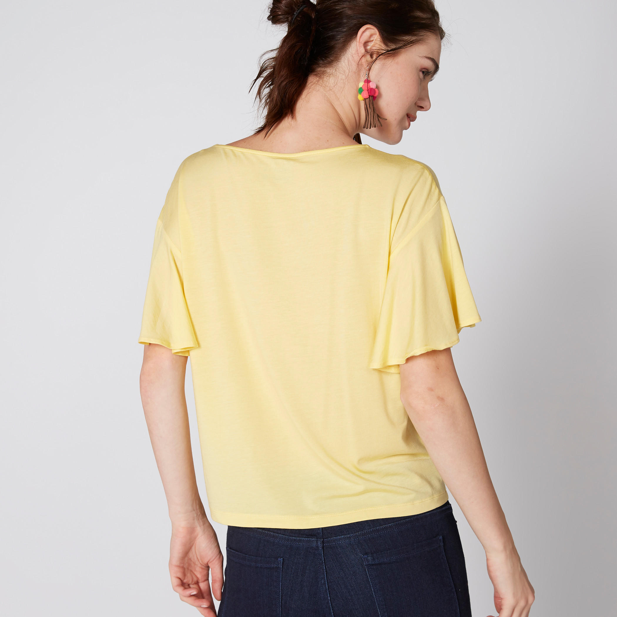 بلوزة بياقة مستديرة وأكمام واسعة-women-clothing-shirtsandblouses-blouses-image-3