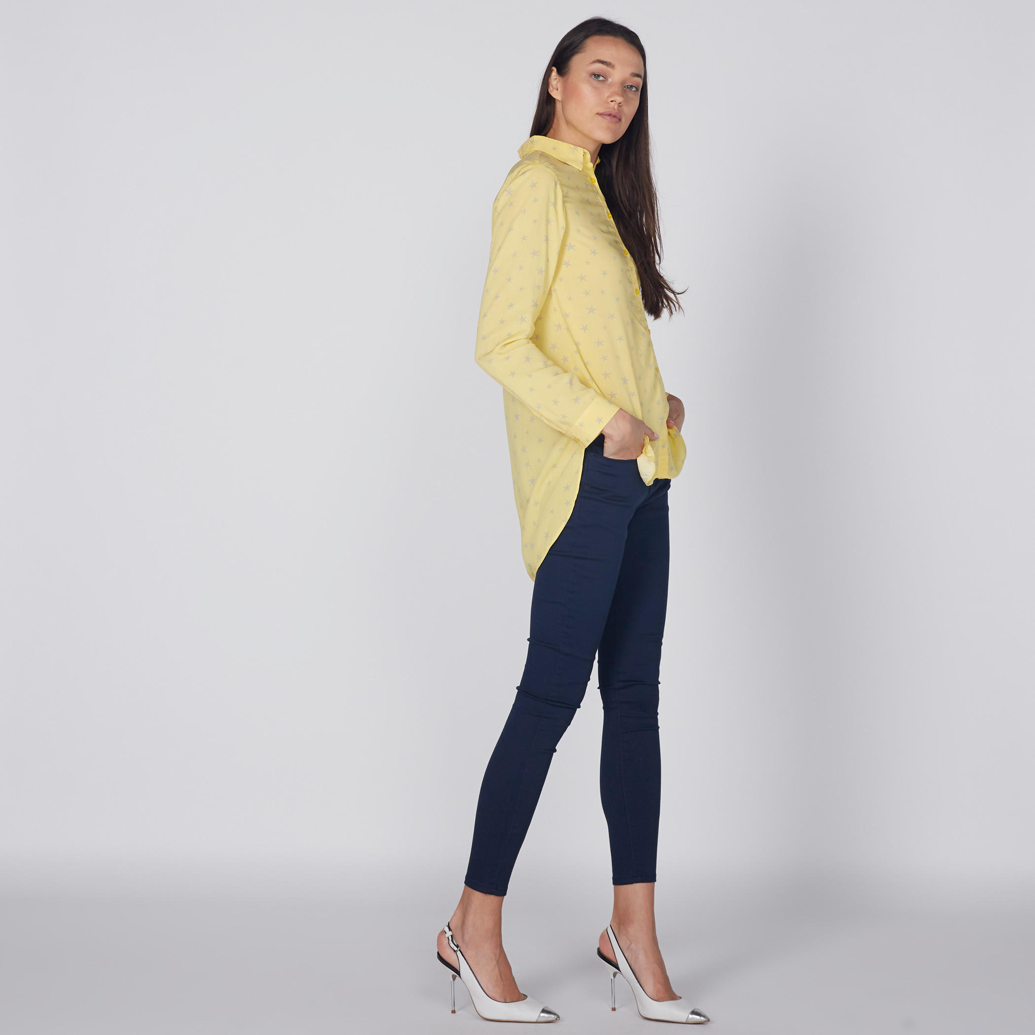 Printed Shirt with Long Sleeves and Complete Placket-women-clothing-shirtsandblouses-shirts-image-1