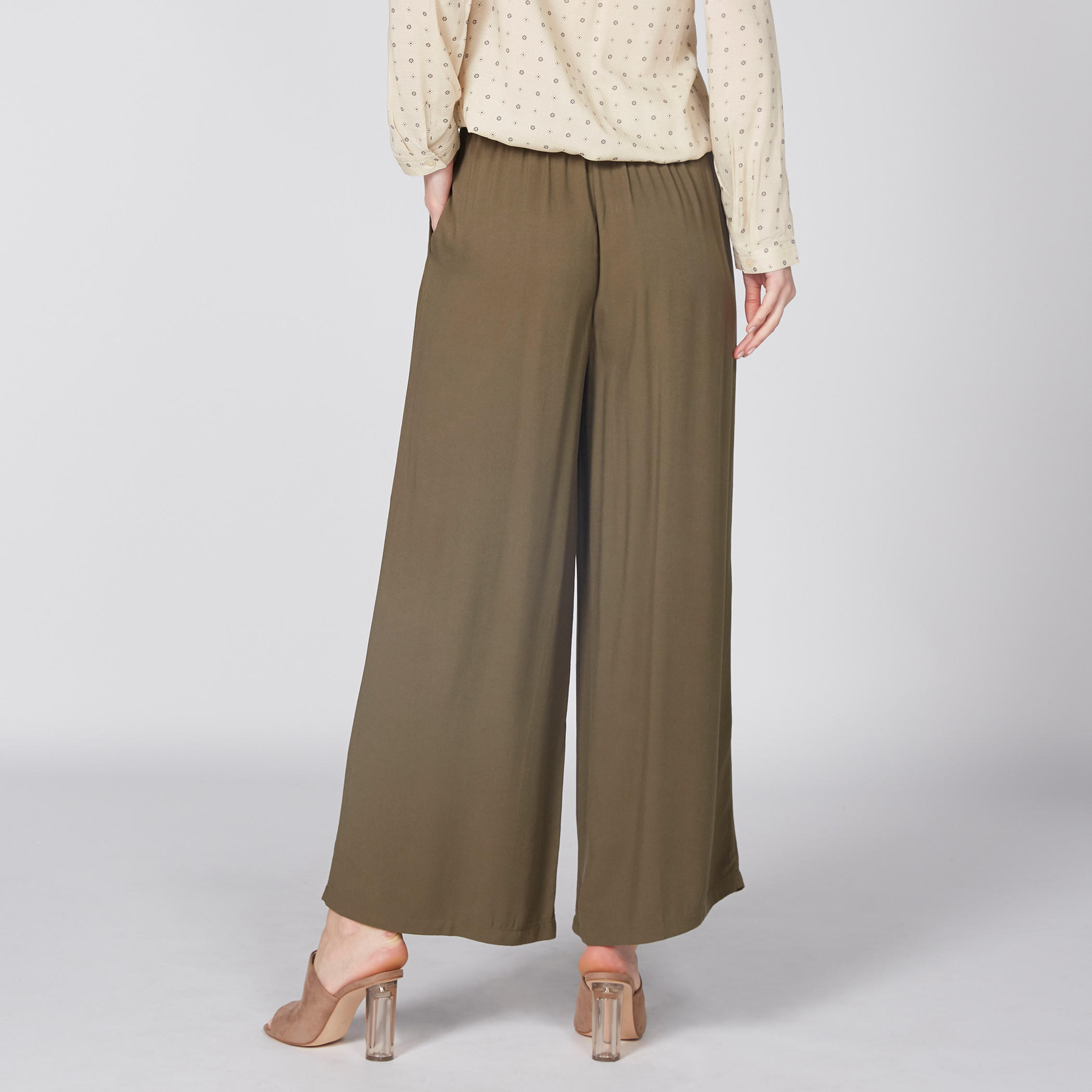 بنطال بالازو طويل بخصر مطّاطي-women-clothing-bottoms-trousers-image-5