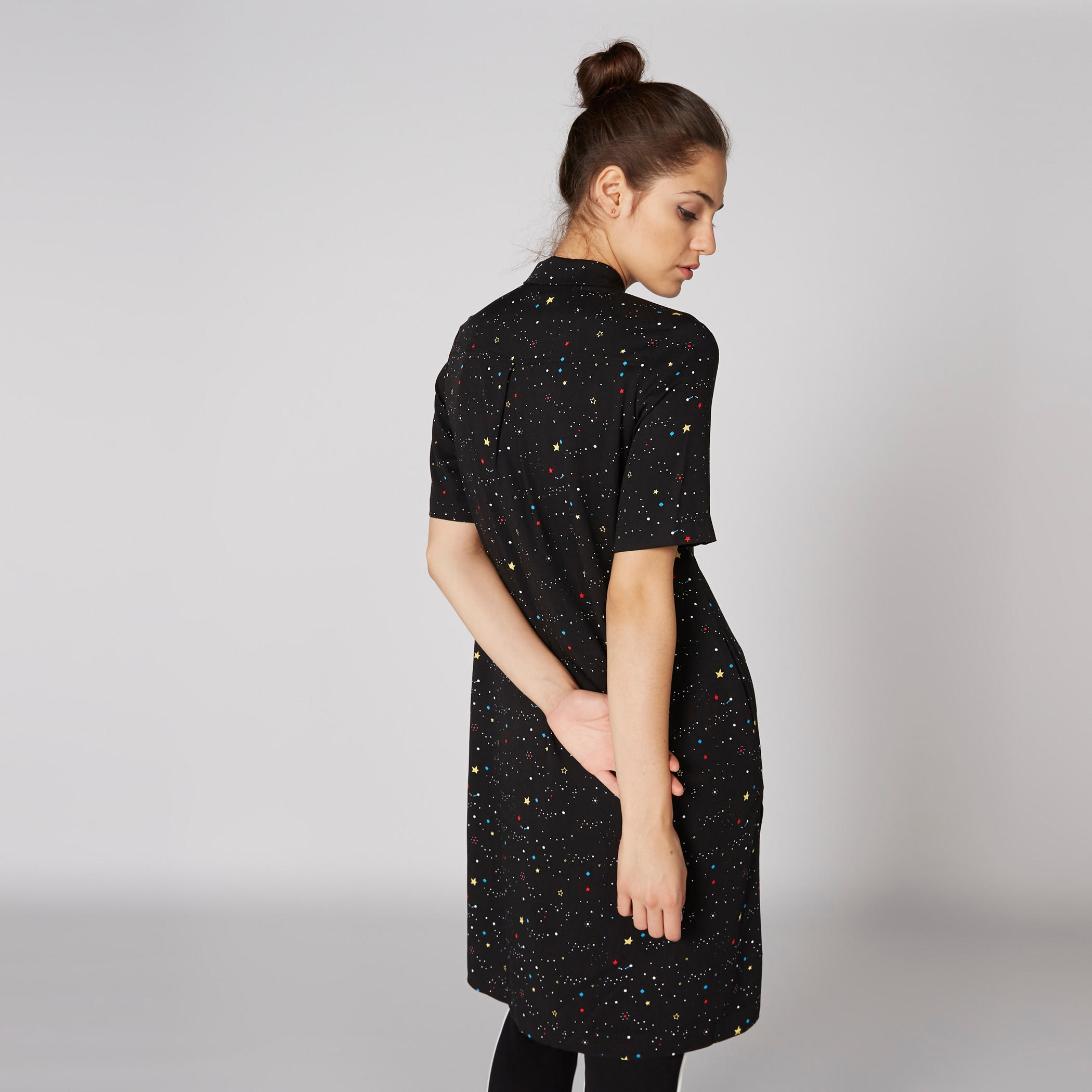 تونيك بطبعات وياقة عريضة وأكمام قصيرة-women-clothing-shirtsandblouses-blouses-image-2
