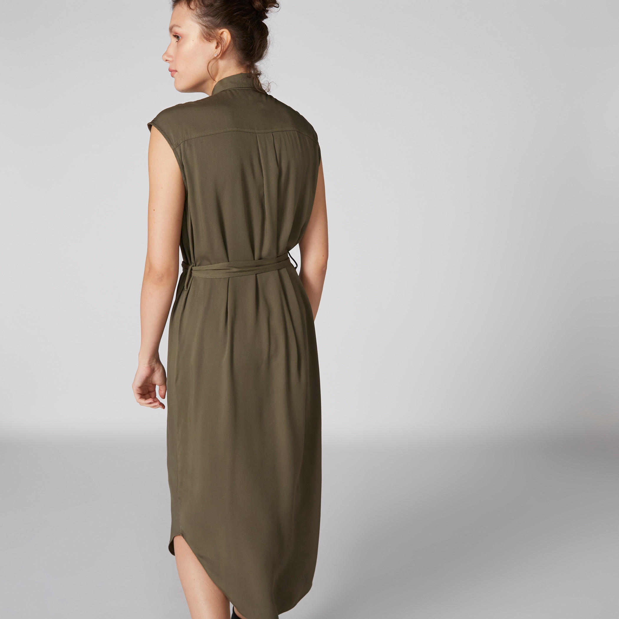 فستان ميدي بلا أكمام بجيوب ورباط-women-clothing-dresses-image-2