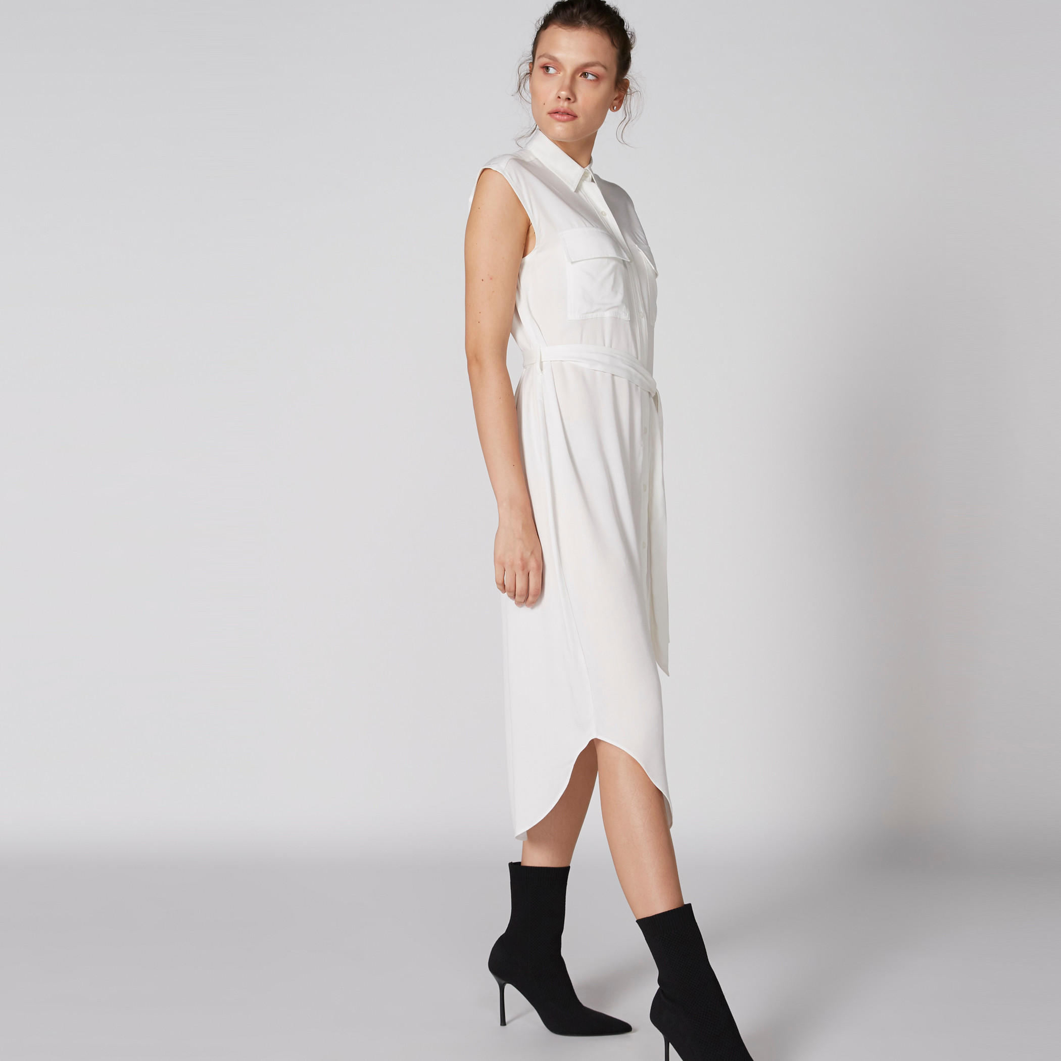 فستان قميص دون أكمام بأزرار وأربطة-women-clothing-dresses-image-5