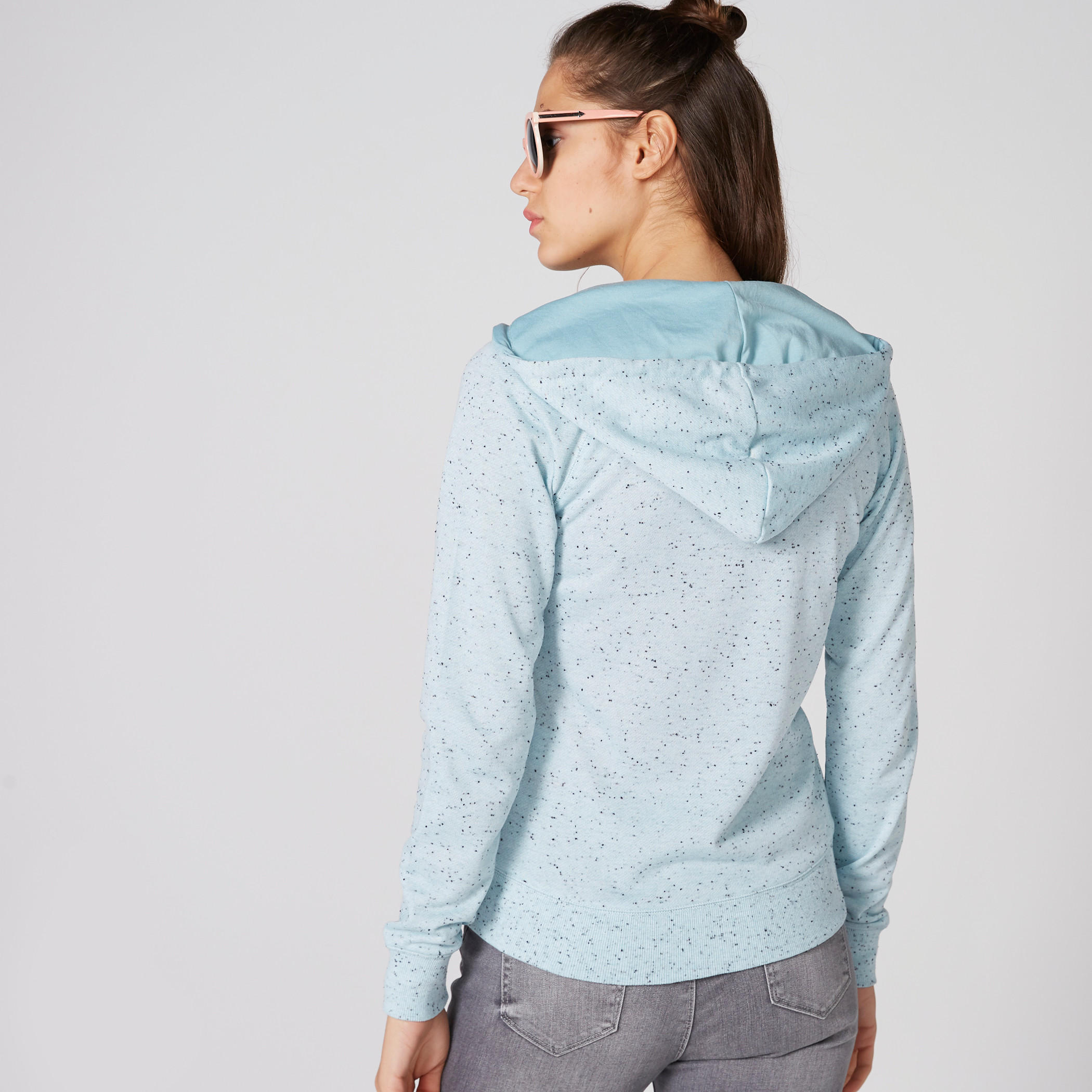 جاكيت بأكمام طويلة وسحّاب إغلاق وطبعات وقبعة-women-winterwear-coatsandjackets-jackets-image-2