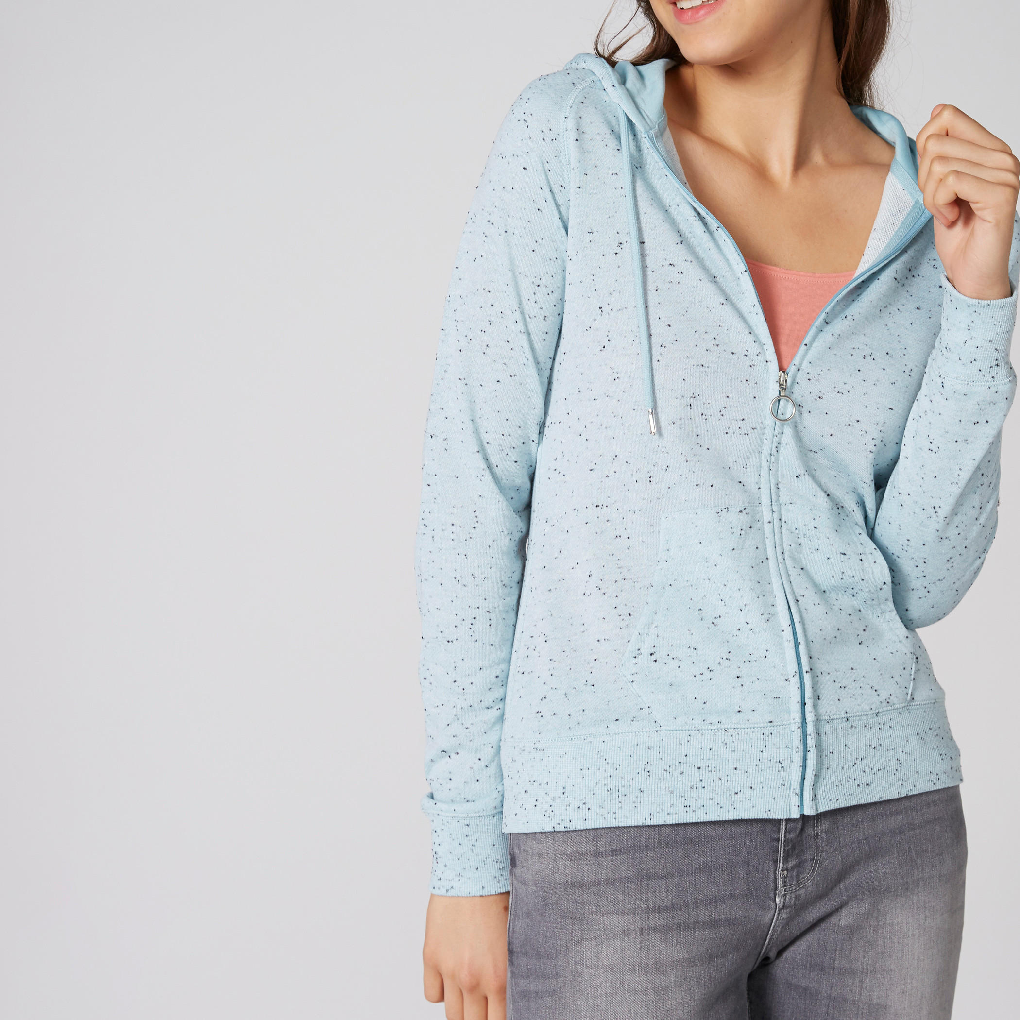 جاكيت بأكمام طويلة وسحّاب إغلاق وطبعات وقبعة-women-winterwear-coatsandjackets-jackets-image-4