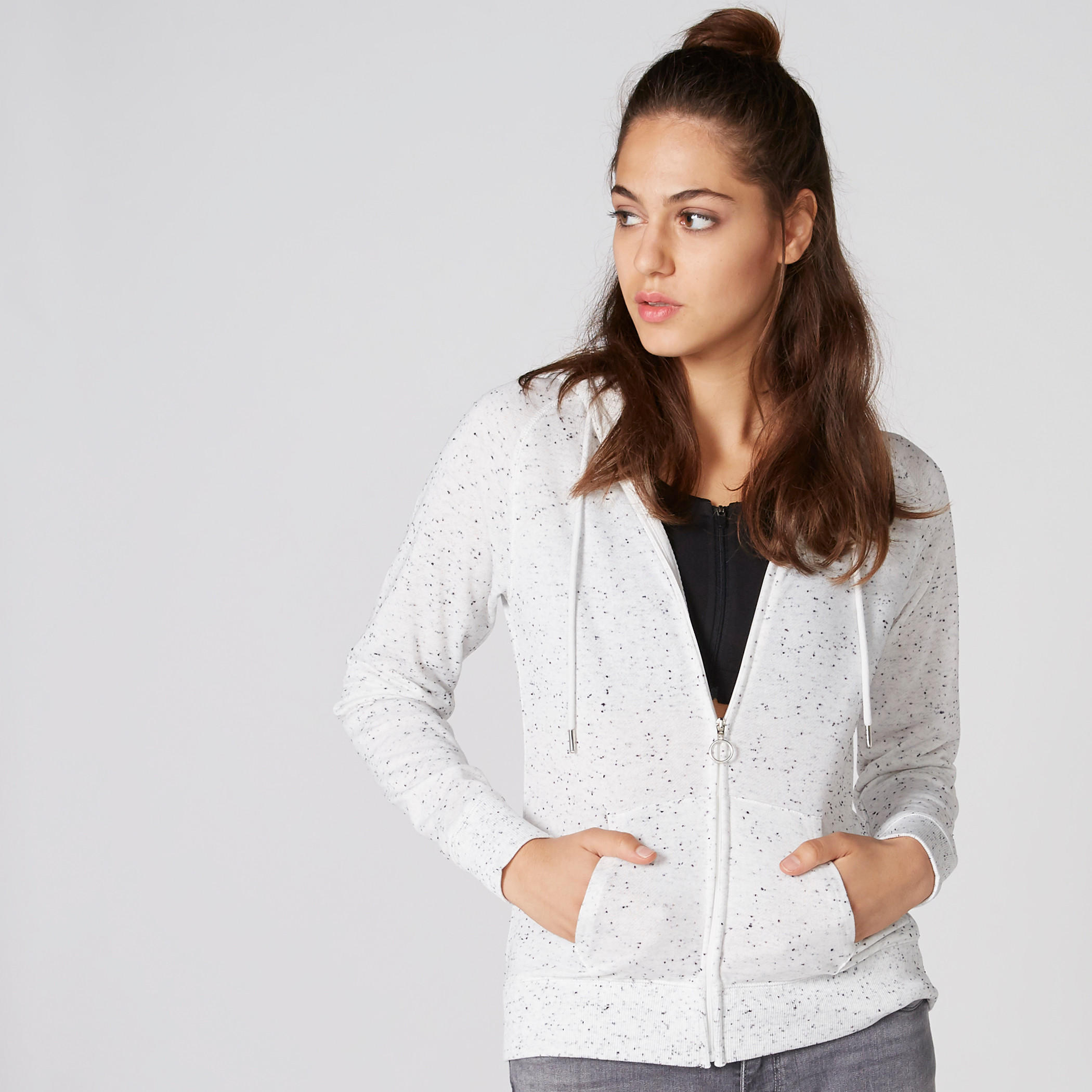 Printed Jacket with Zip Closure and Hood-women-winterwear-coatsandjackets-jackets-image-1