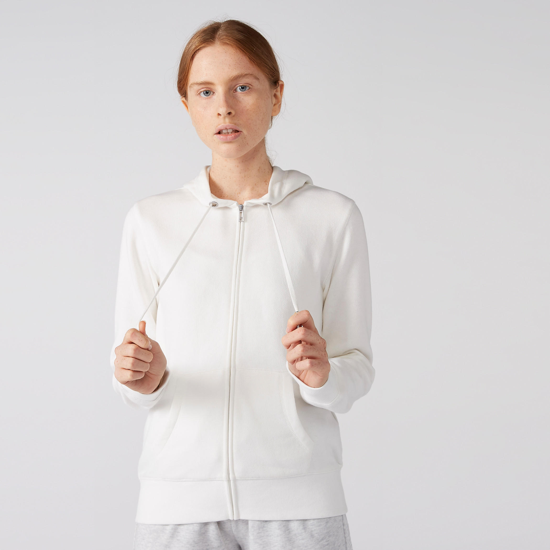 Pocket Detail Jacket with Hood and Zip Closure-women-winterwear-coatsandjackets-jackets-image-1