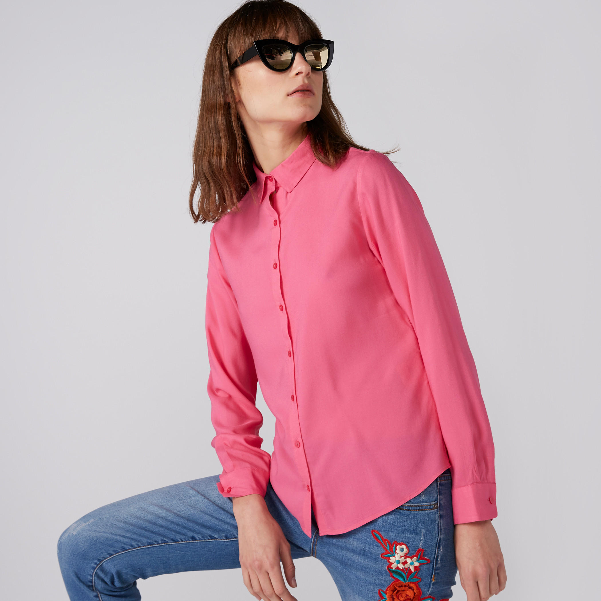 Long Sleeves Shirt with Complete Placket-women-clothing-shirtsandblouses-shirts-image-4