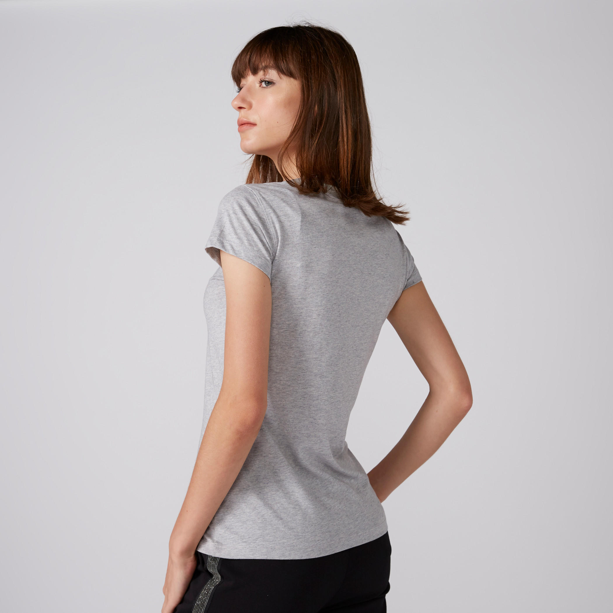 تيشيرت بياقة مستديرة وأكمام كاب وطبعات-women-clothing-tshirts-image-2