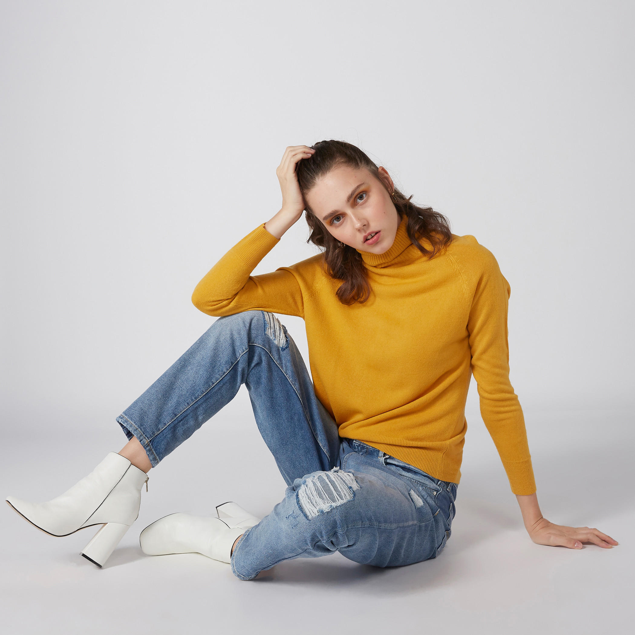 سويتر بياقة عالية وأكمام مغايرة-women-clothing-cardigansandjumpers-jumpers-image-9