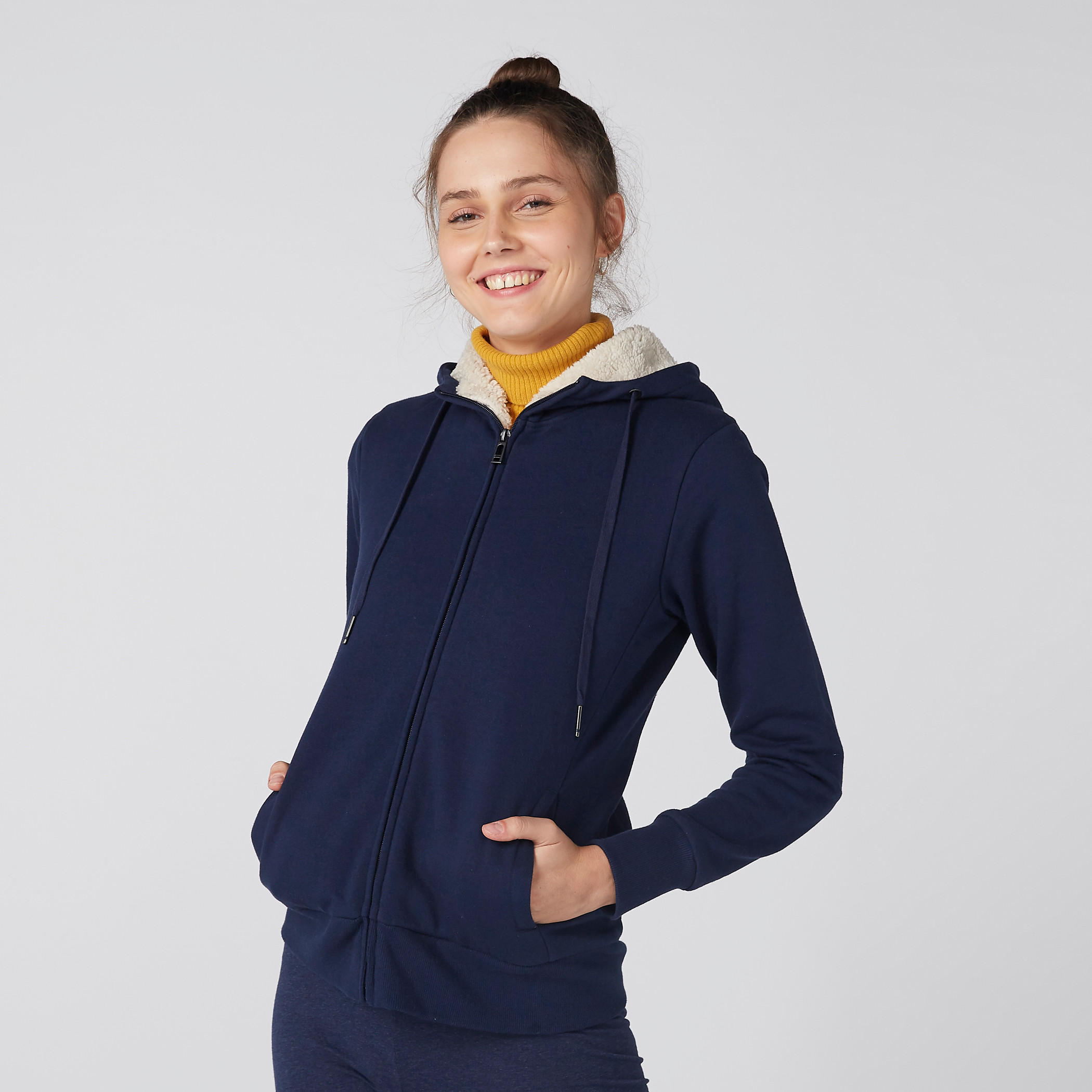 Long Sleeves Jacket with Zip Closure and Hood-women-winterwear-coatsandjackets-jackets-image-13