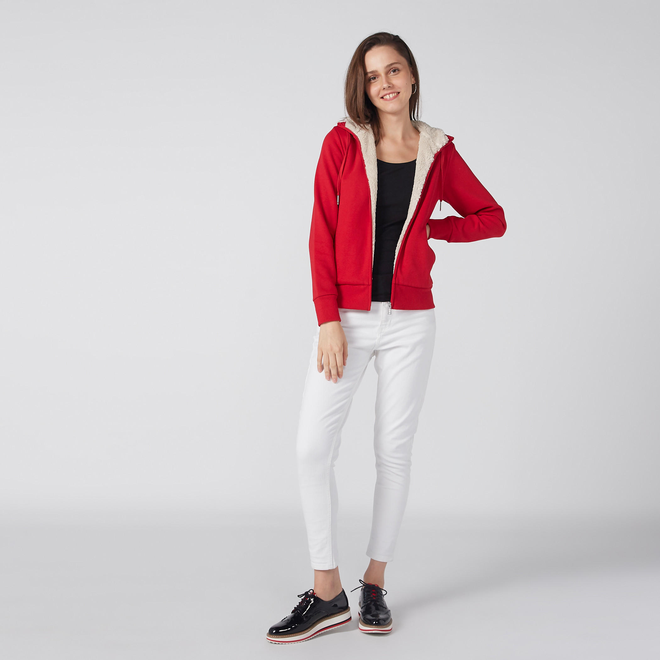 Long Sleeves Jacket with Zip Closure and Hood-women-winterwear-coatsandjackets-jackets-image-6