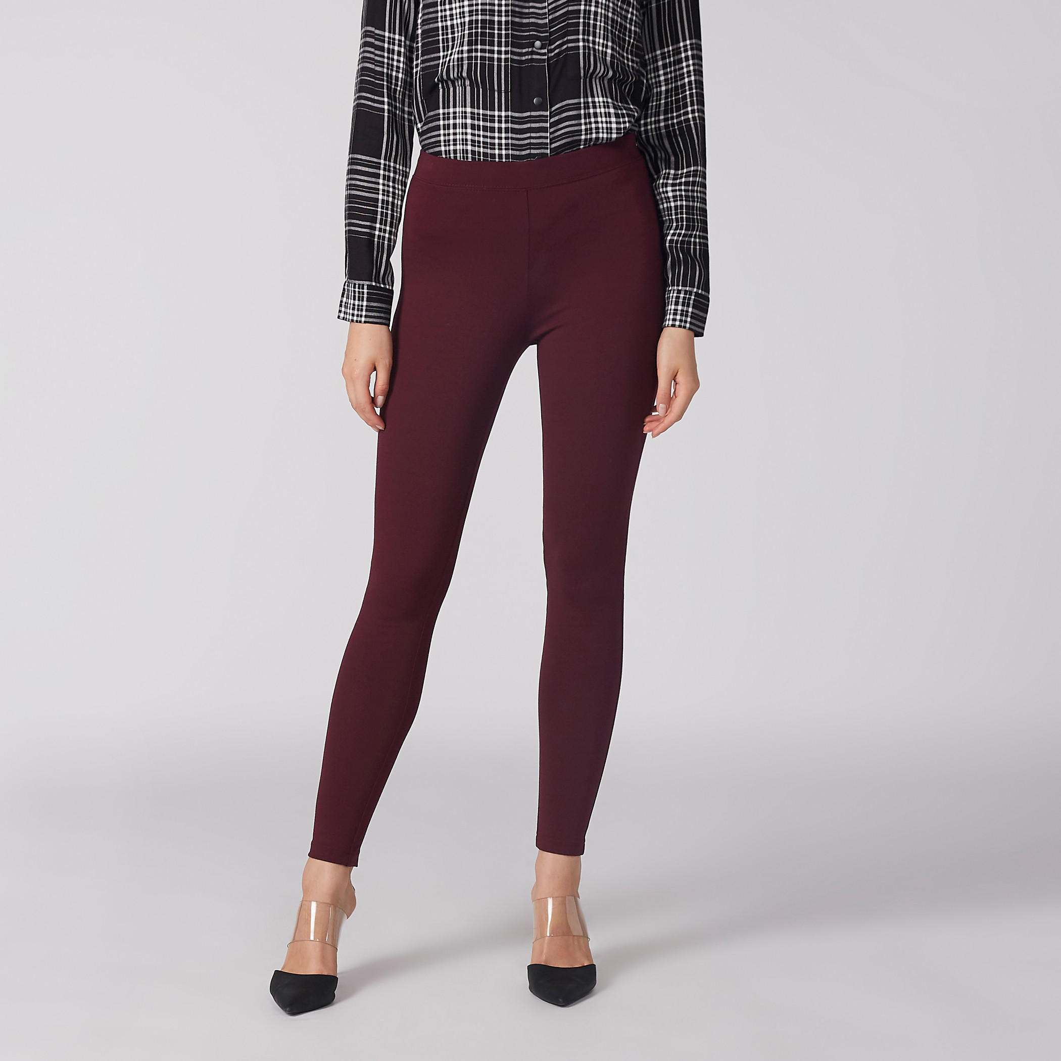 Full Length Legging with Elasticised Waistband-women-clothing-bottoms-leggings-image-1
