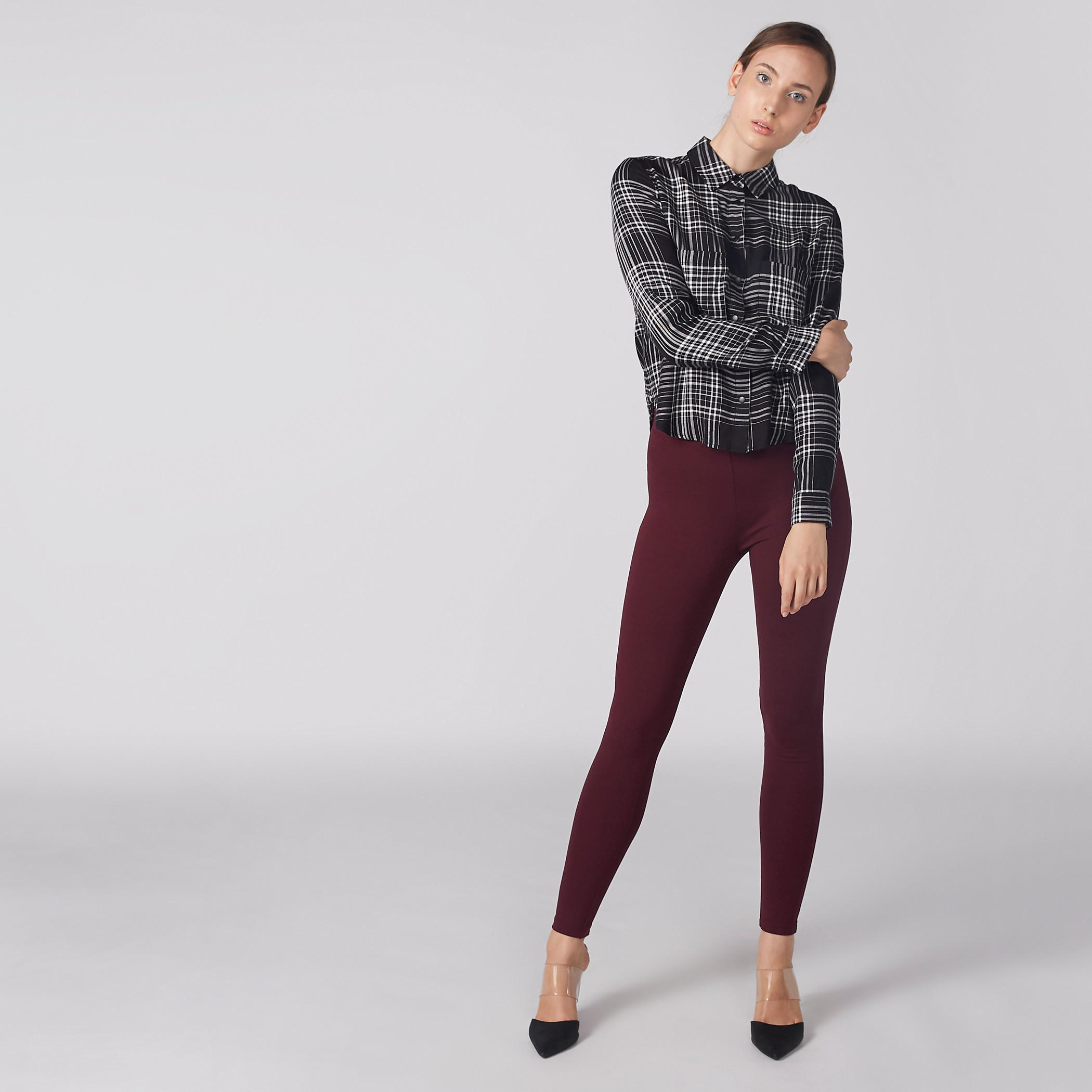 Full Length Legging with Elasticised Waistband-women-clothing-bottoms-leggings-image-2