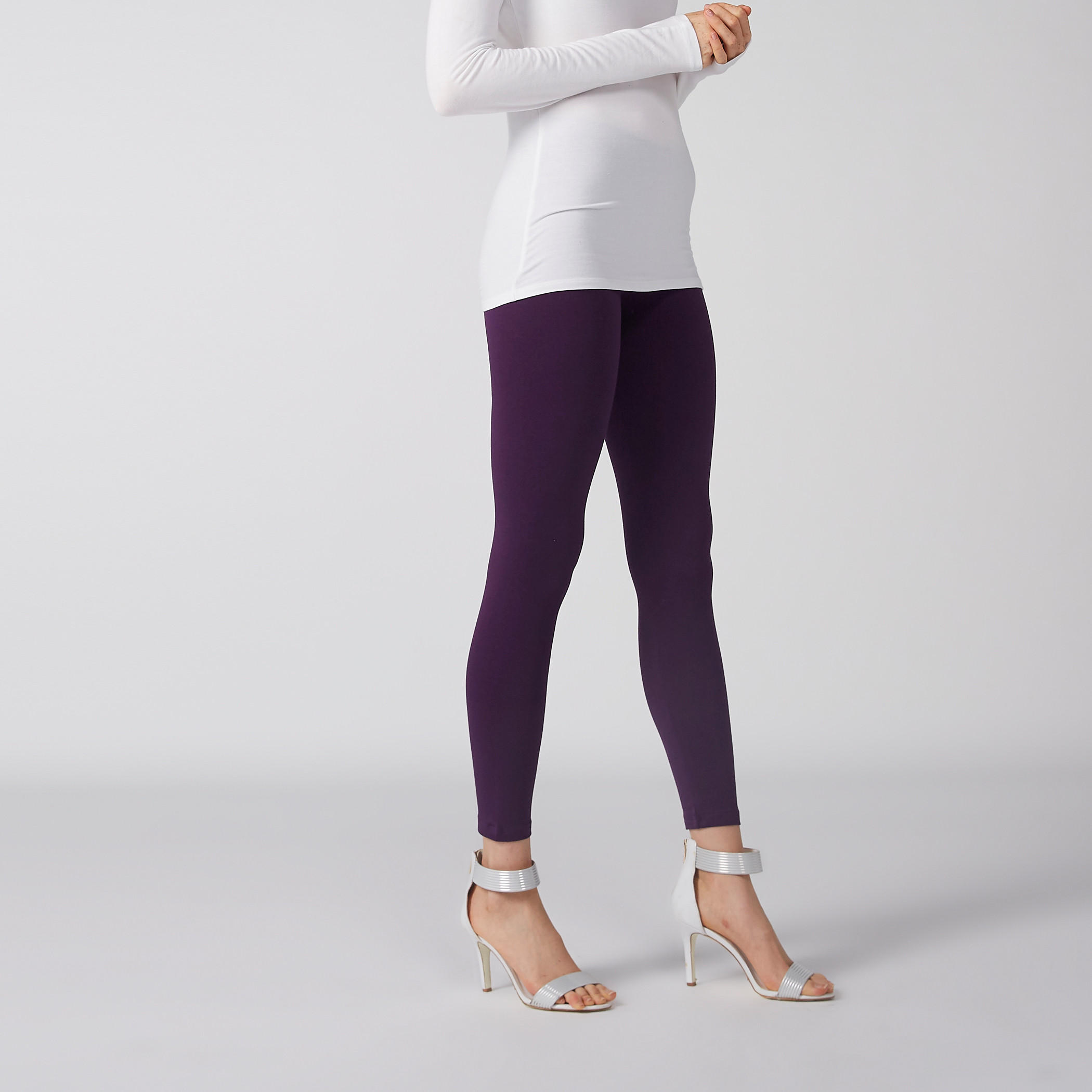 ليقنز 3/4 بخصر مطاطي-women-clothing-bottoms-leggings-image-4