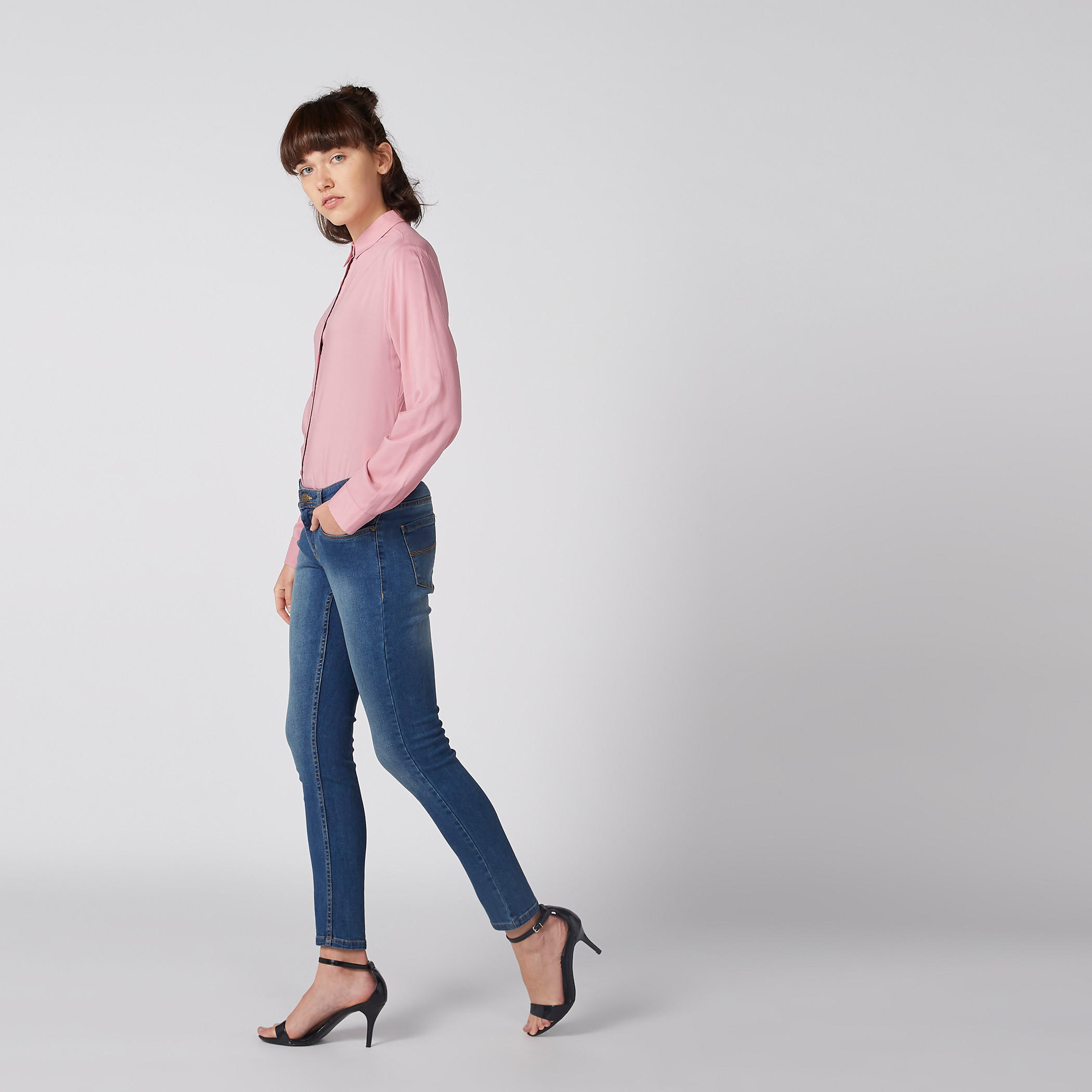 Long Sleeves Shirt with Complete Placket-women-clothing-shirtsandblouses-shirts-image-3