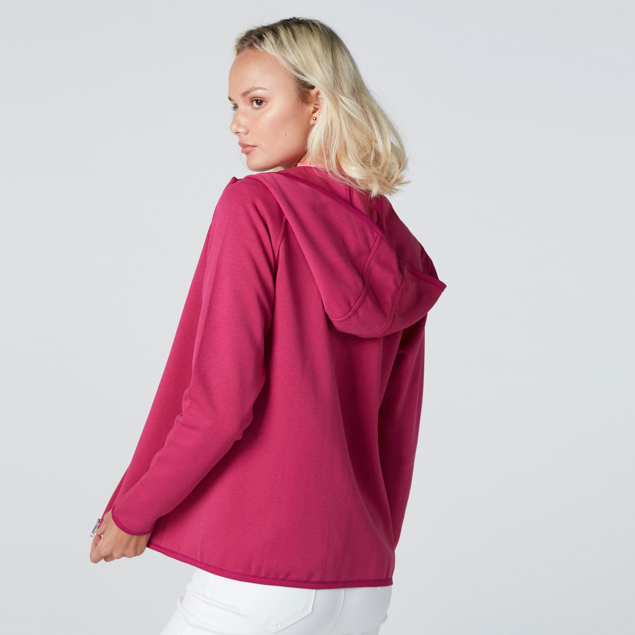 جاكيت بقبّعة وأكمام طويلة وجيوب-women-winterwear-coatsandjackets-jackets-image-2