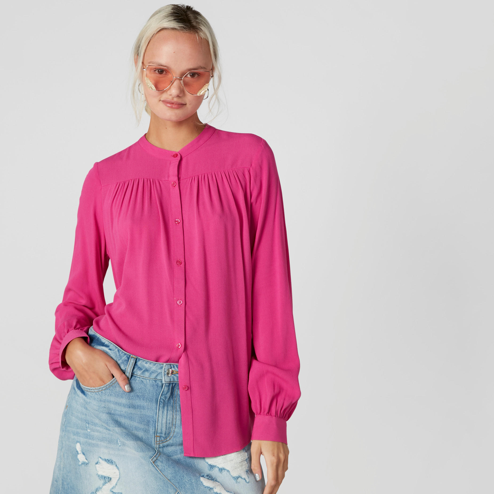بلوزة بأكمام طويلة وأزرار-women-clothing-shirtsandblouses-blouses-image-4