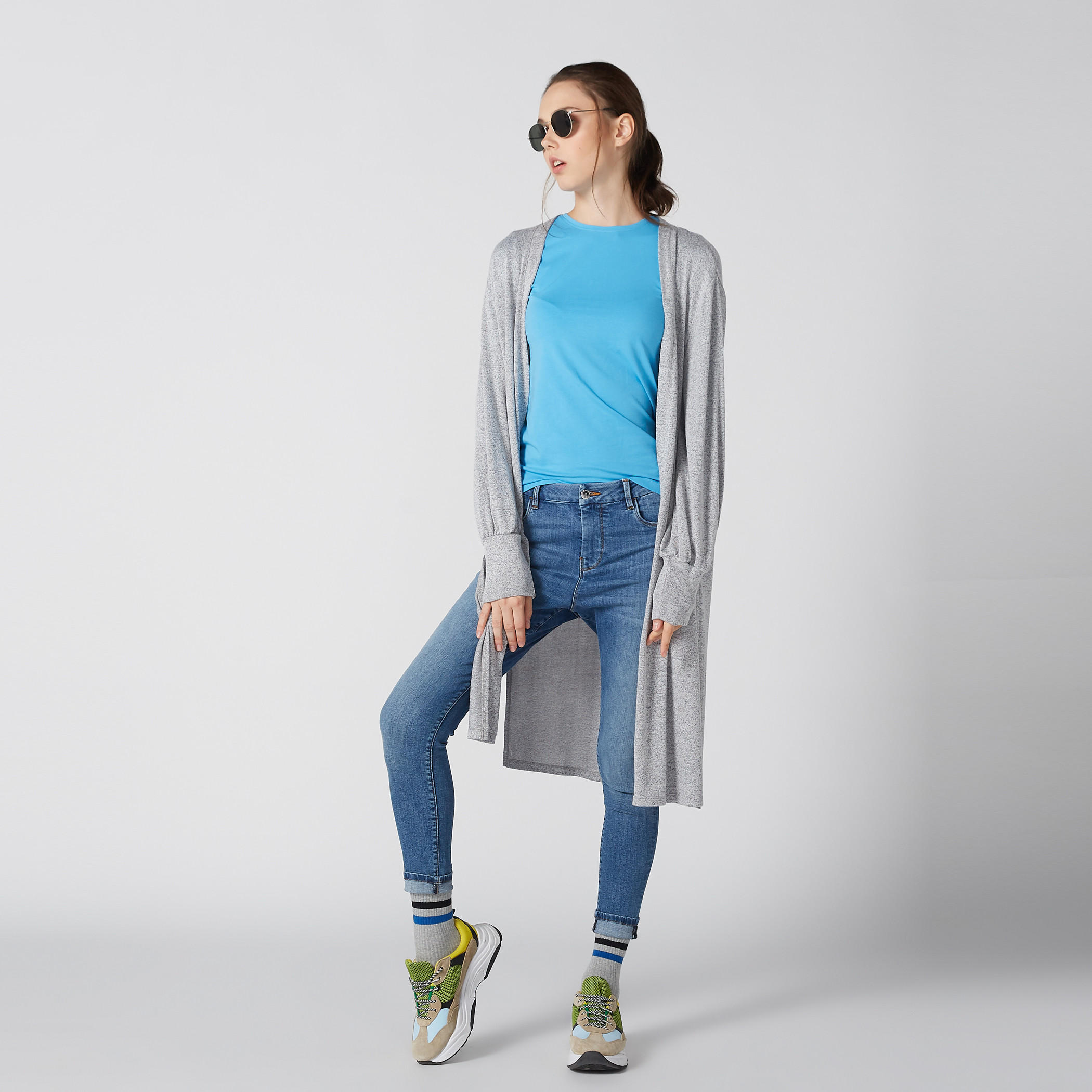 تيشيرت بياقة ضيقة وأكمام طويلة-women-clothing-tshirts-image-4