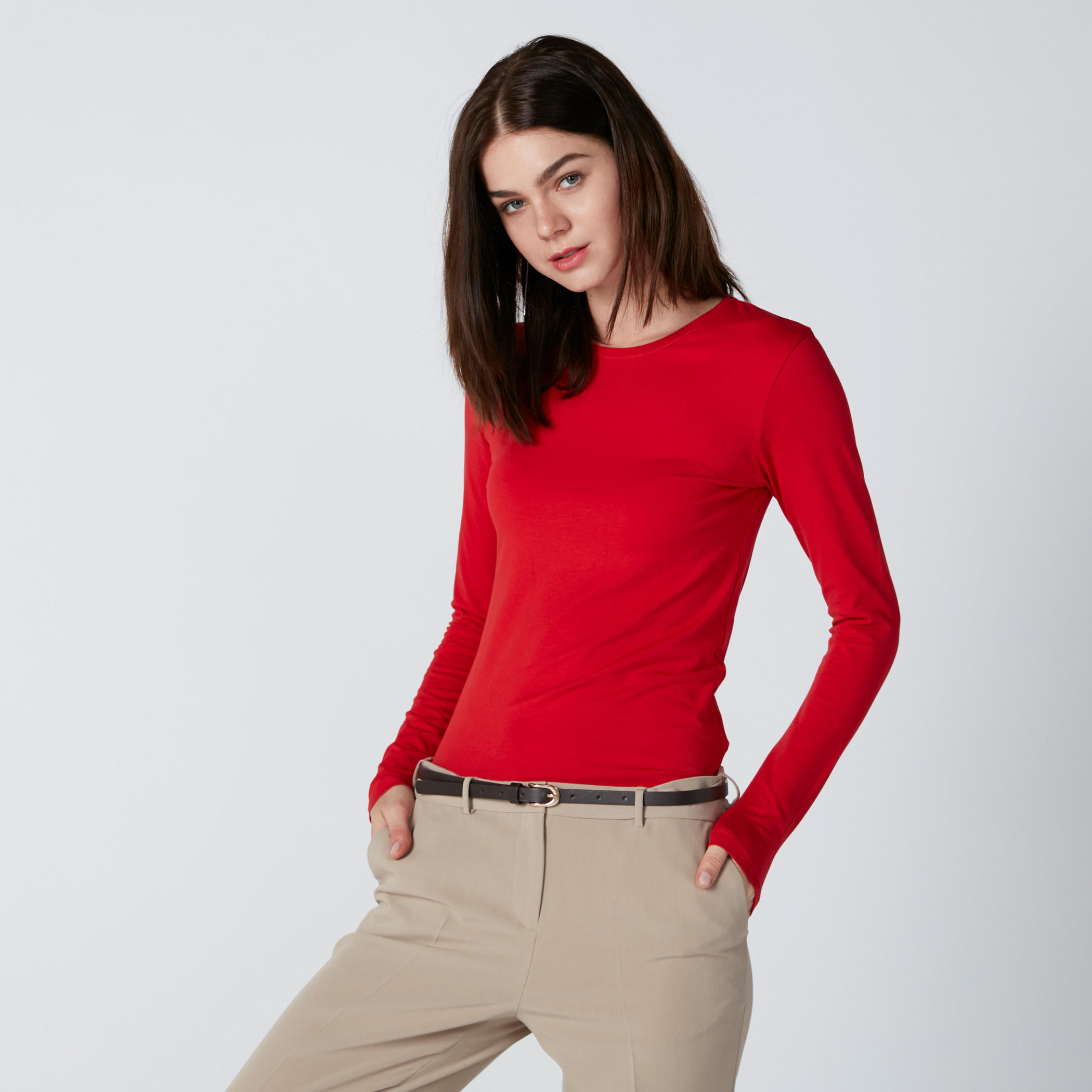 تيشيرت بأكمام طويلة-women-clothing-shirtsandblouses-shirts-image-1