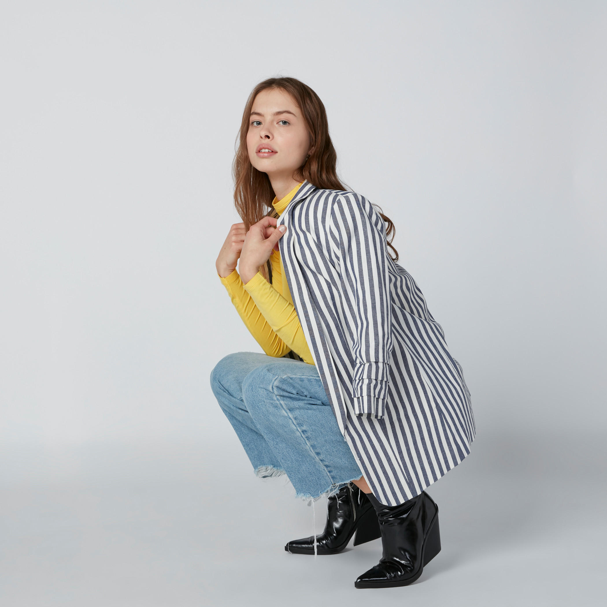 Turtle Neck T-Shirt with Long Sleeves-women-clothing-tshirts-image-1