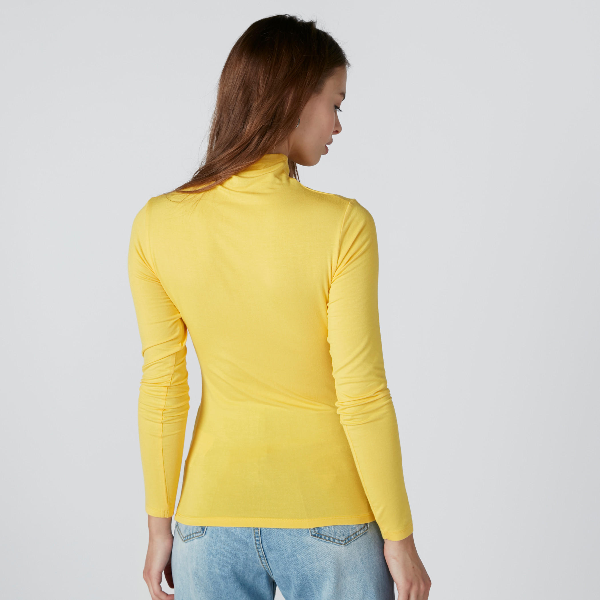 Turtle Neck T-Shirt with Long Sleeves-women-clothing-tshirts-image-2